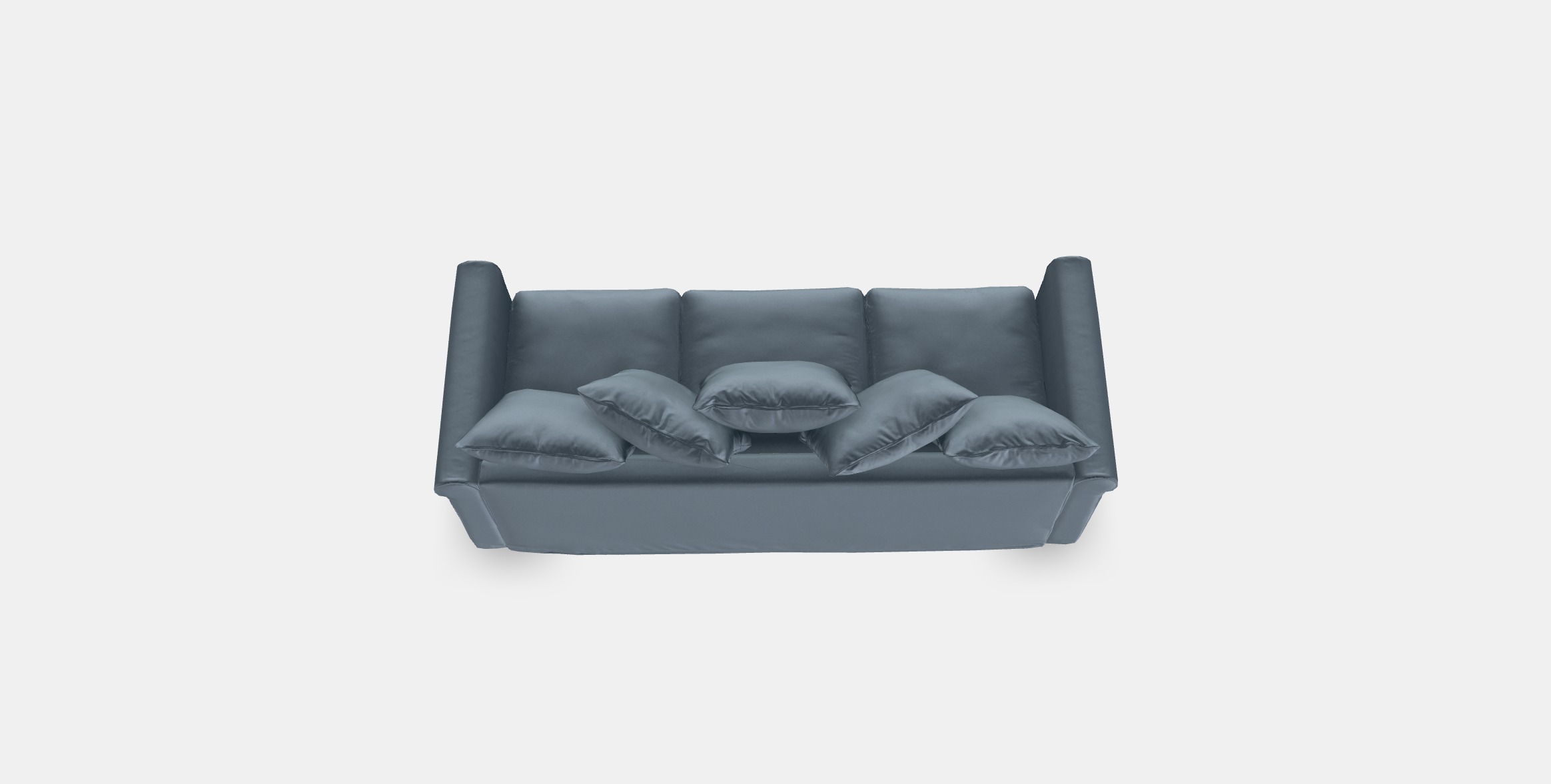 GRONLID 3-seat sofa Low-poly 3D model_2