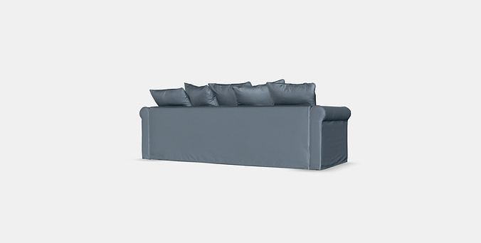 GRONLID 3-seat sofa Low-poly 3D model 7