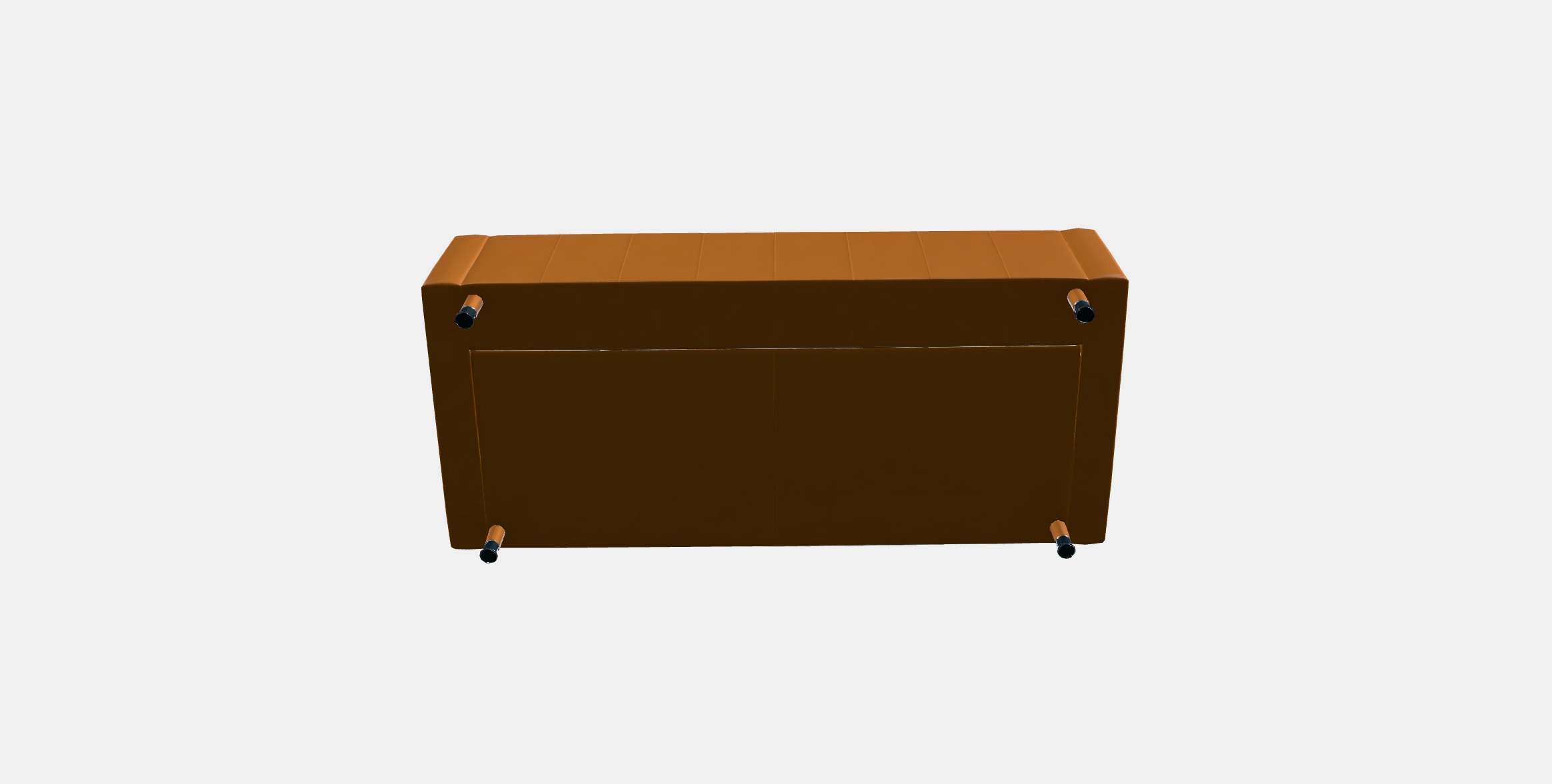 LANDSKRONA 3-seat sofa Low-poly 3D model_4