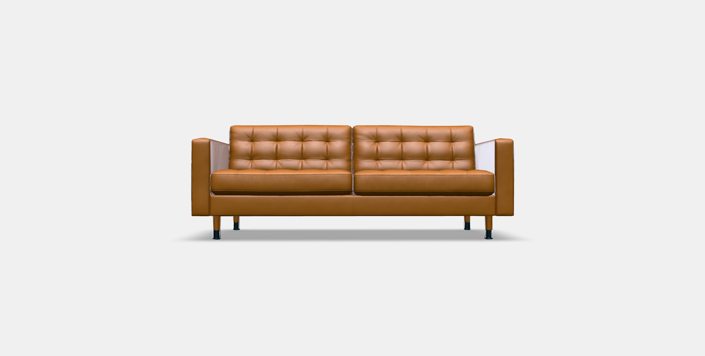 LANDSKRONA 3-seat sofa Low-poly 3D model_9