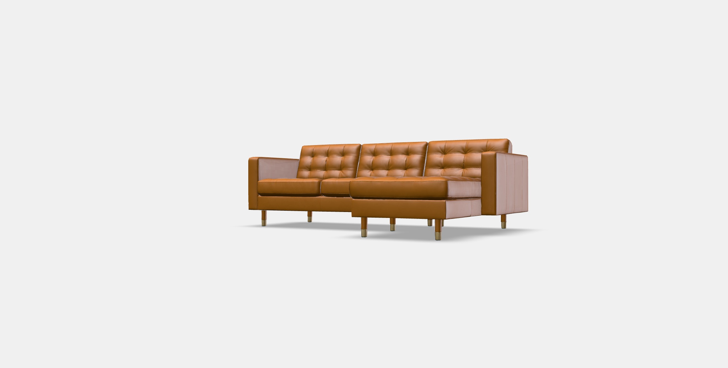 LANDSKRONA 3-seat sofa 1 Low-poly 3D model_11