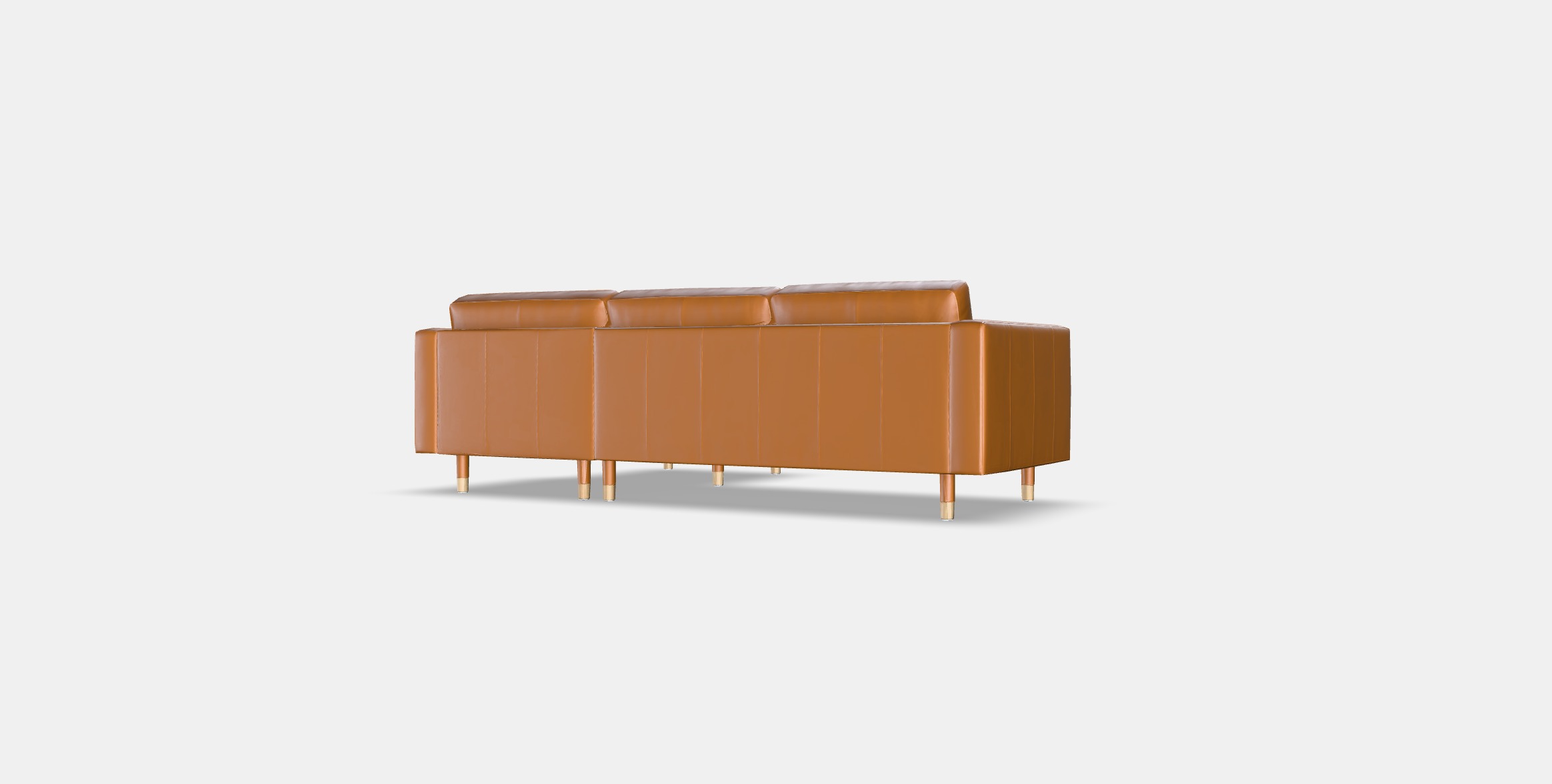 LANDSKRONA 3-seat sofa 1 Low-poly 3D model_2