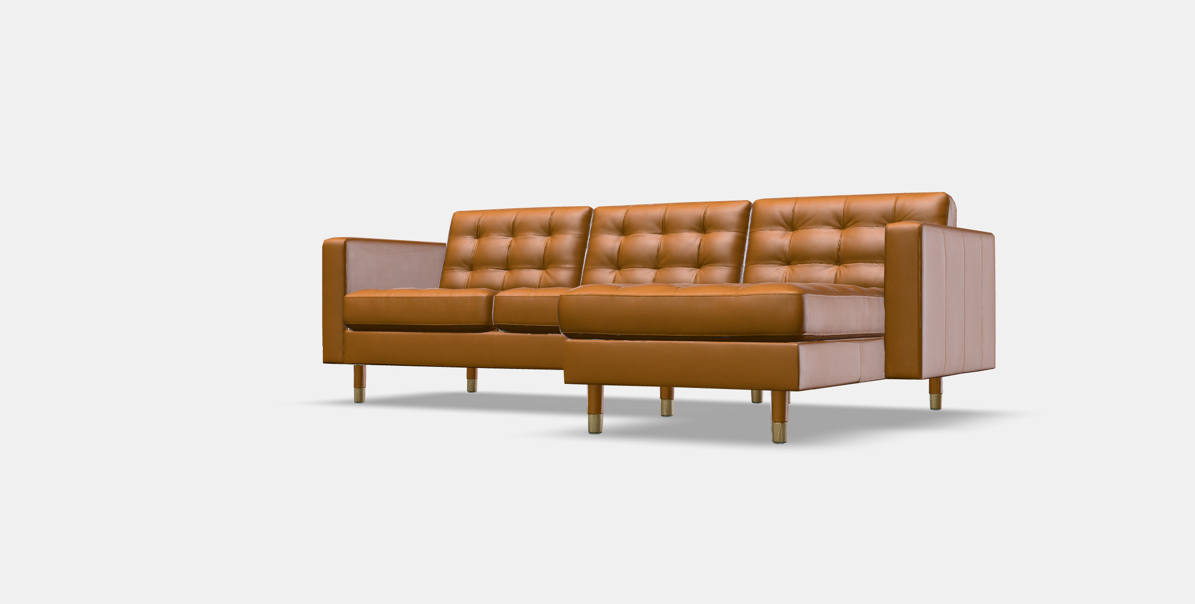 LANDSKRONA 3-seat sofa 1 Low-poly 3D model_12