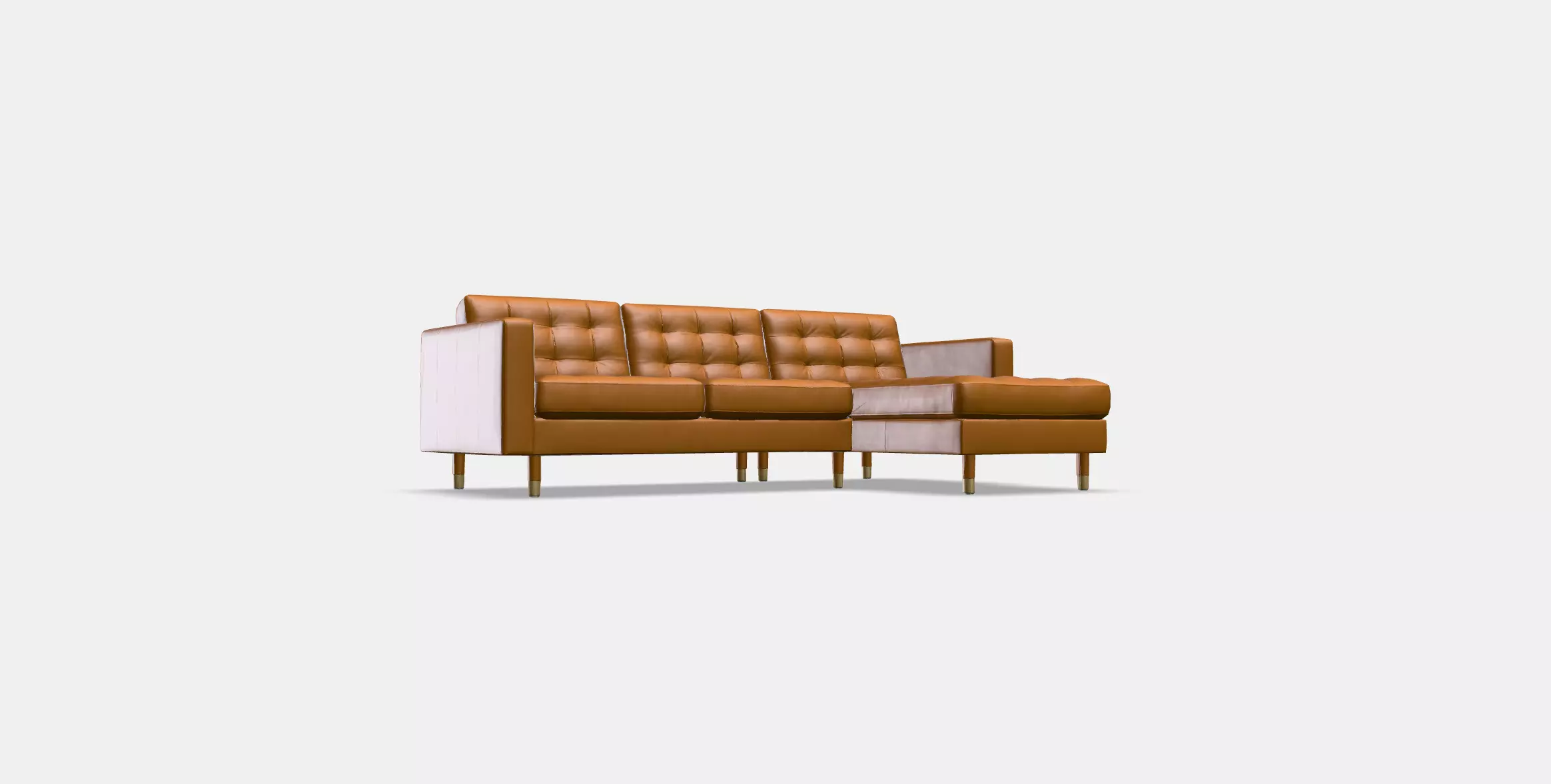 LANDSKRONA 3-seat sofa 1 Low-poly 3D model_0
