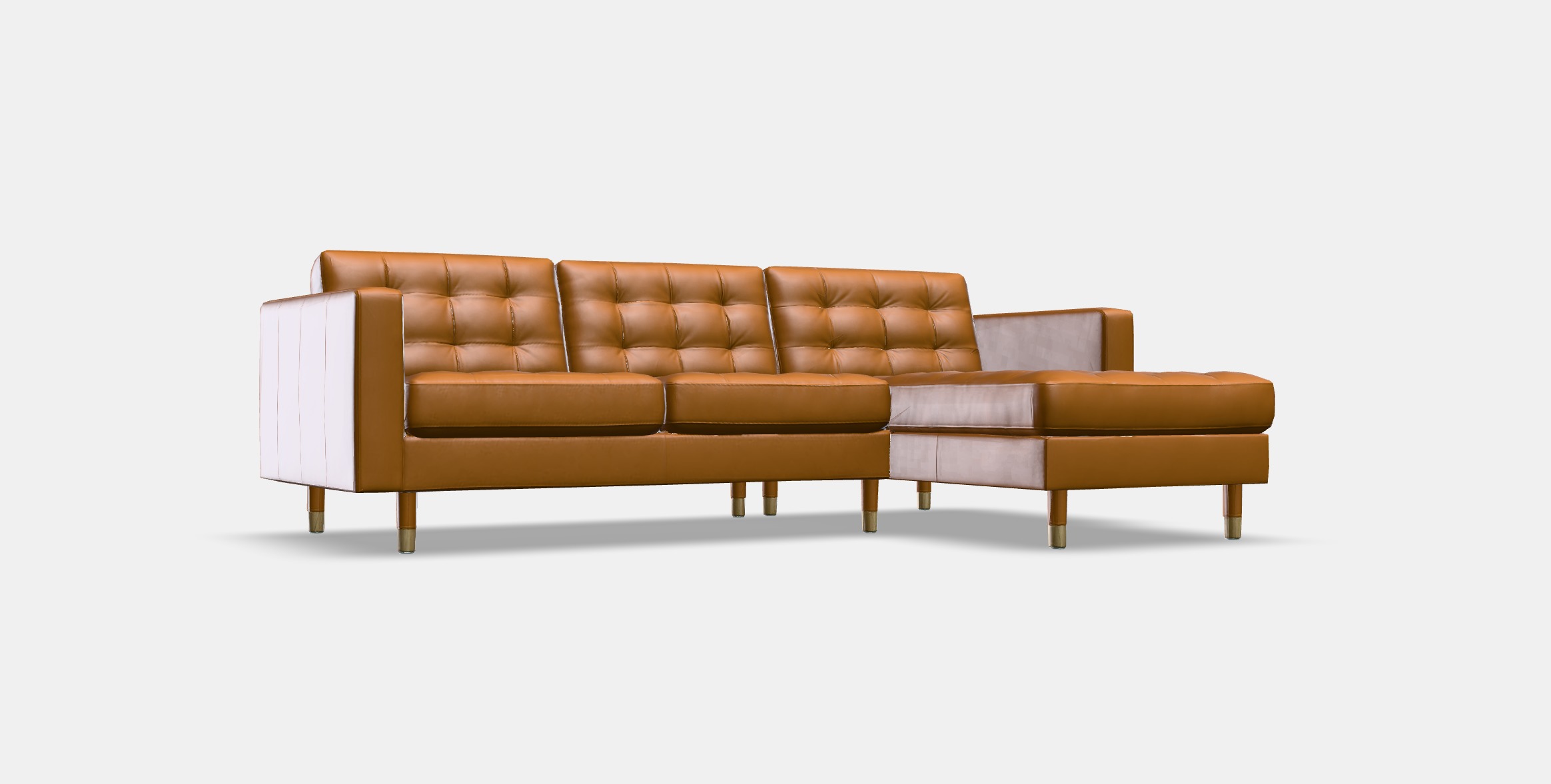 LANDSKRONA 3-seat sofa 1 Low-poly 3D model_10