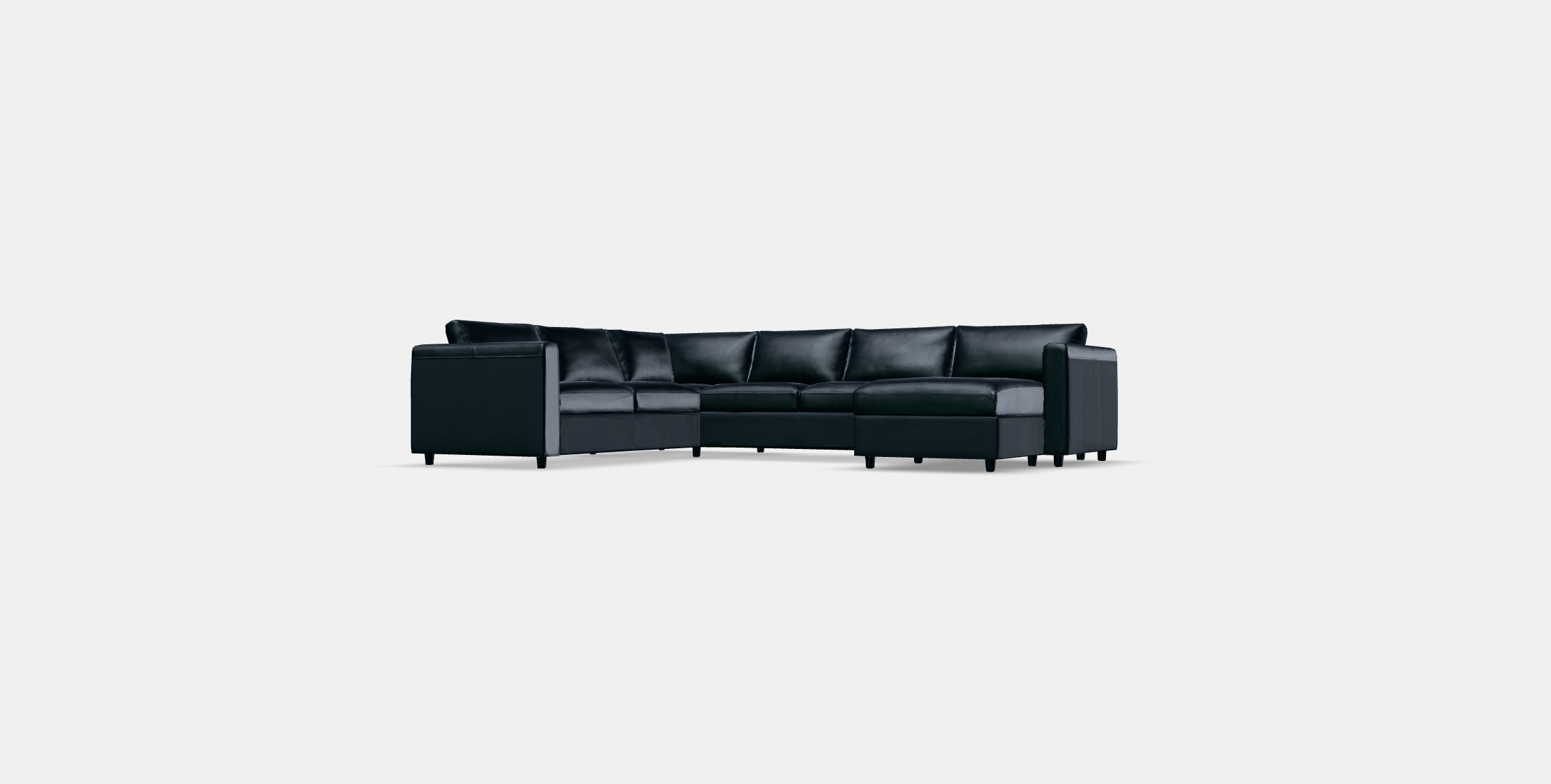VIMLE Corner sofa 5-seat 3D model_12