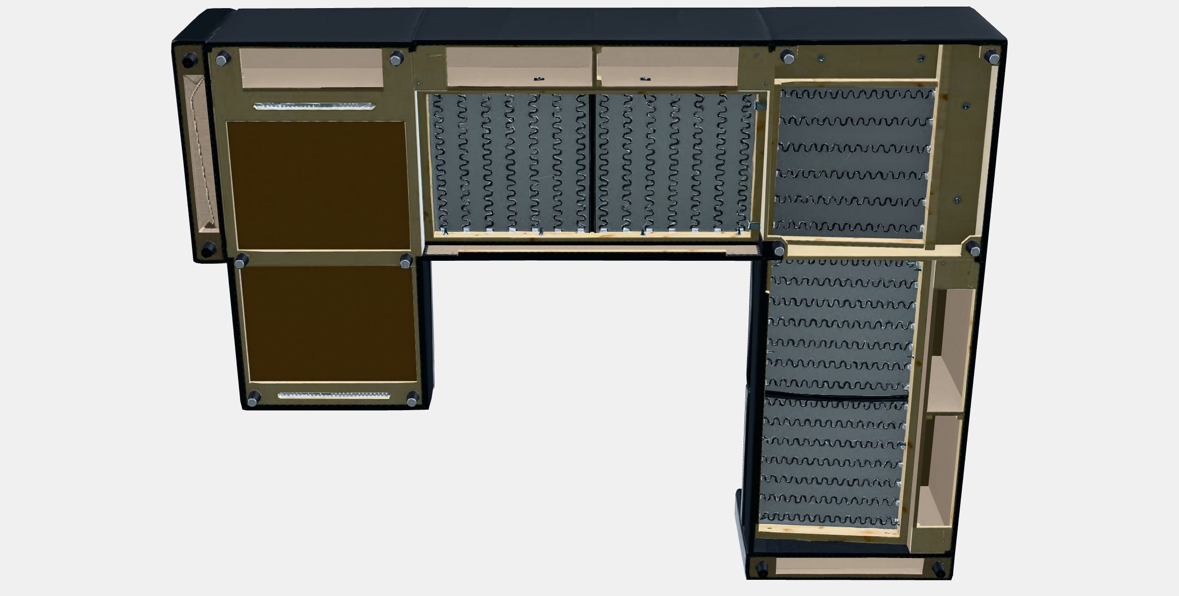 VIMLE Corner sofa 5-seat 3D model_8