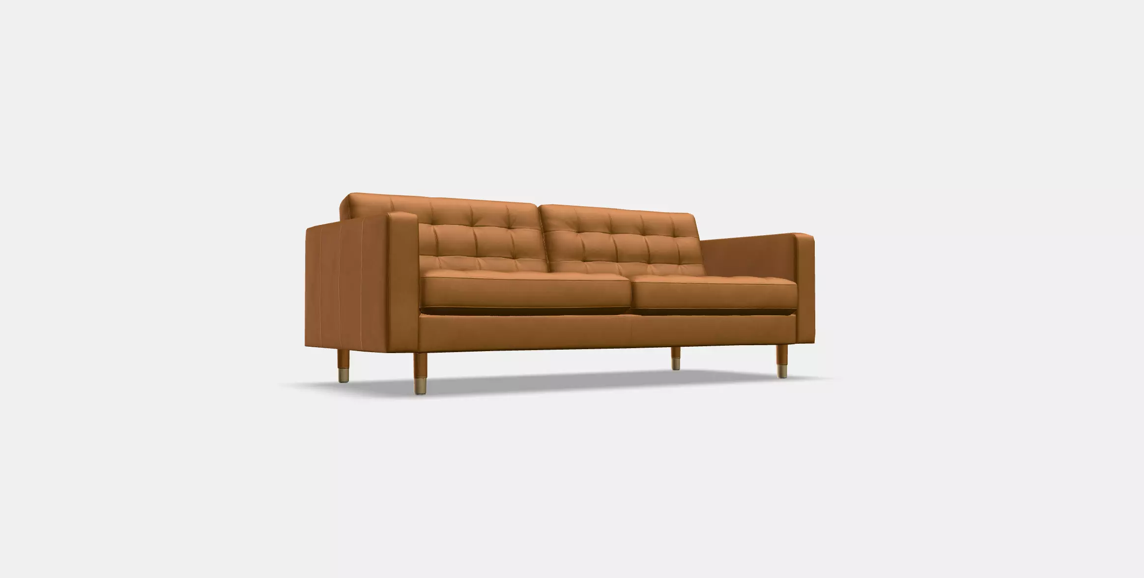 LANDSKRONA 3-seat sofa 3 Low-poly 3D model_0