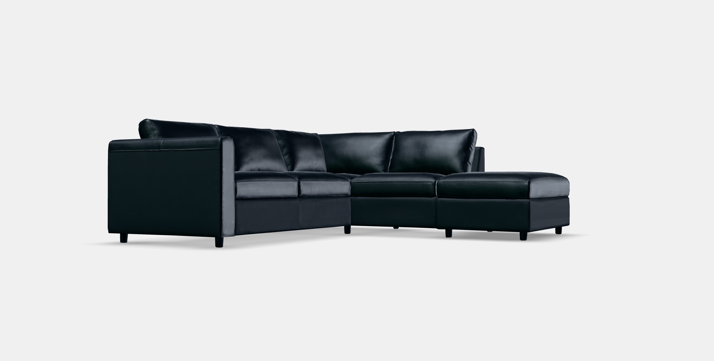 VIMLE Corner sofa 4-seat 3D model_13