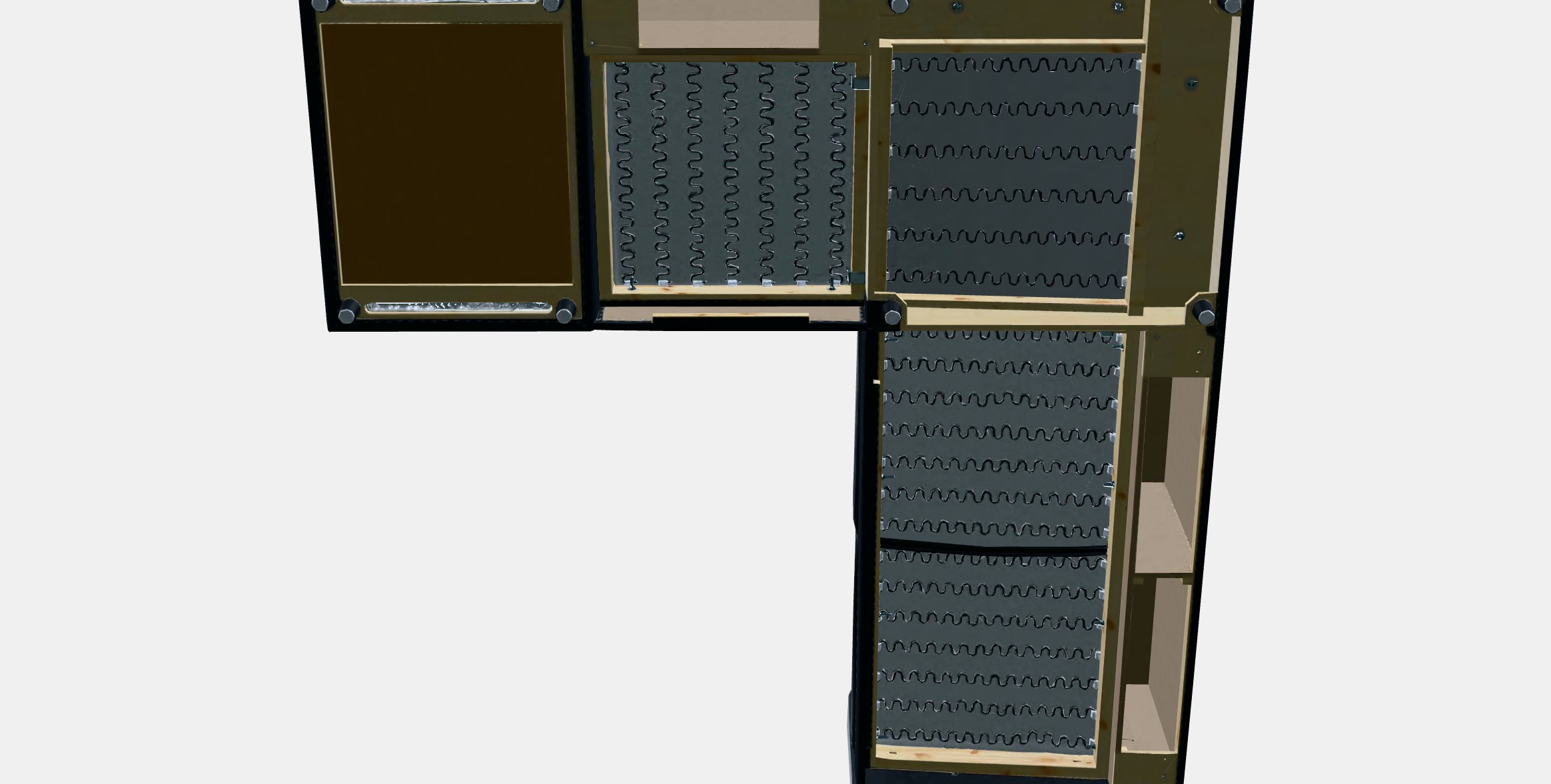 VIMLE Corner sofa 4-seat 3D model_9