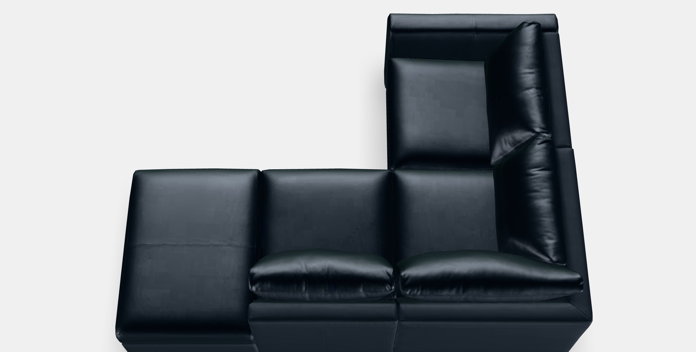 VIMLE Corner sofa 3-seat 3D model_3