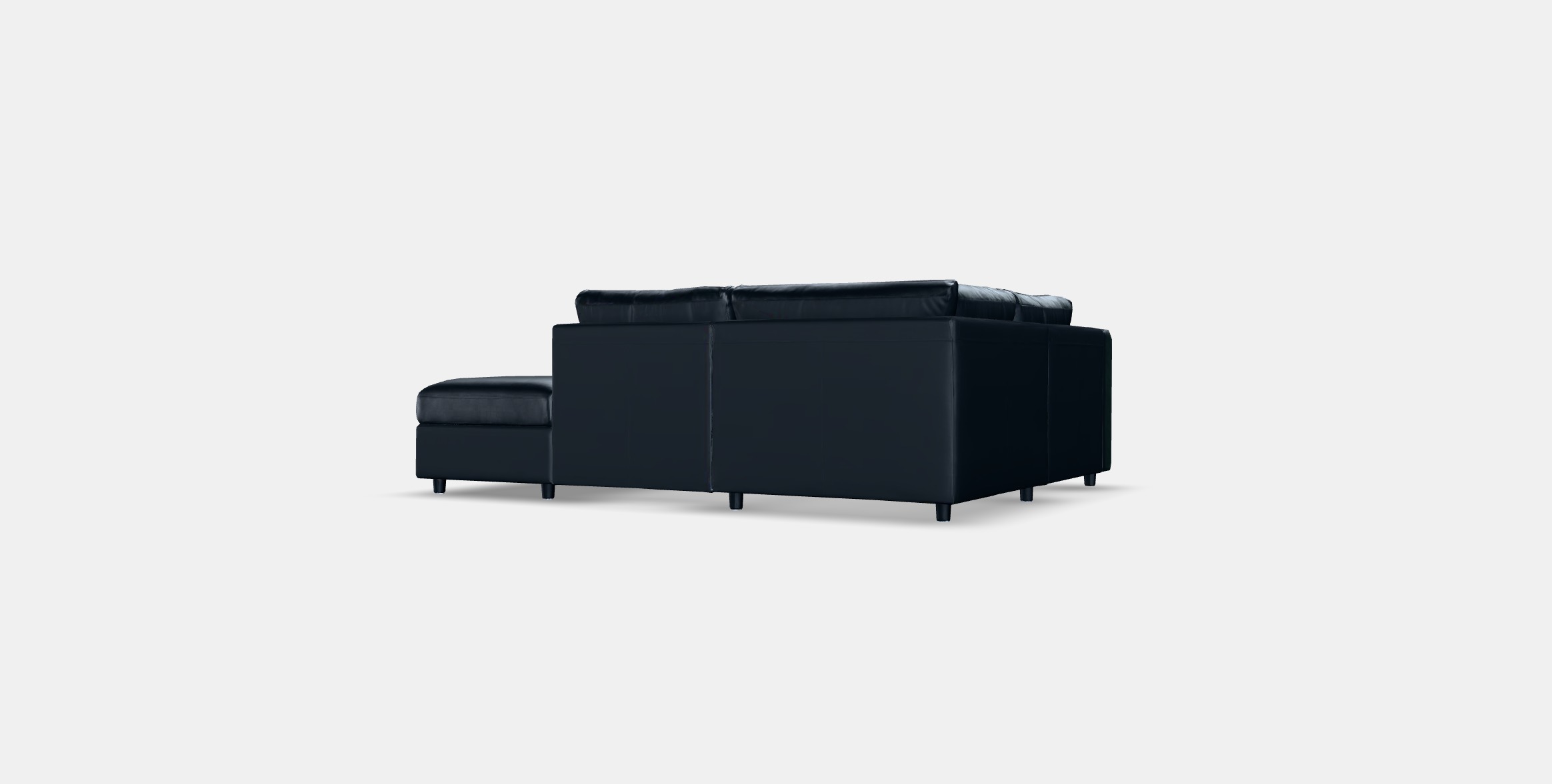 VIMLE Corner sofa 3-seat 3D model_4