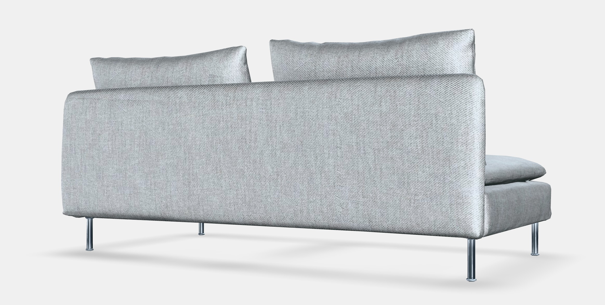 SODERHAMN 3-seat section Low-poly 3D model_16