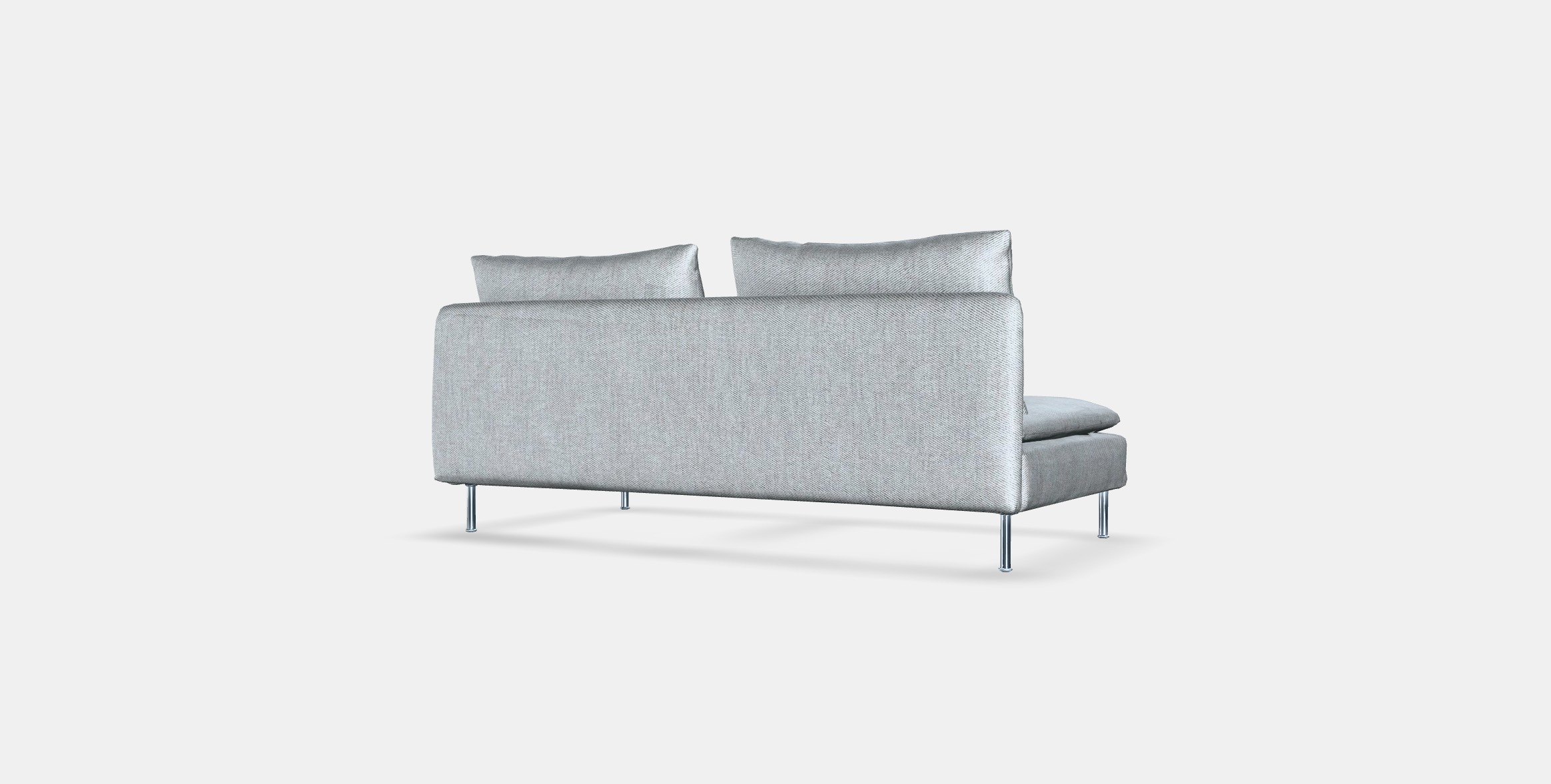 SODERHAMN 3-seat section Low-poly 3D model_4