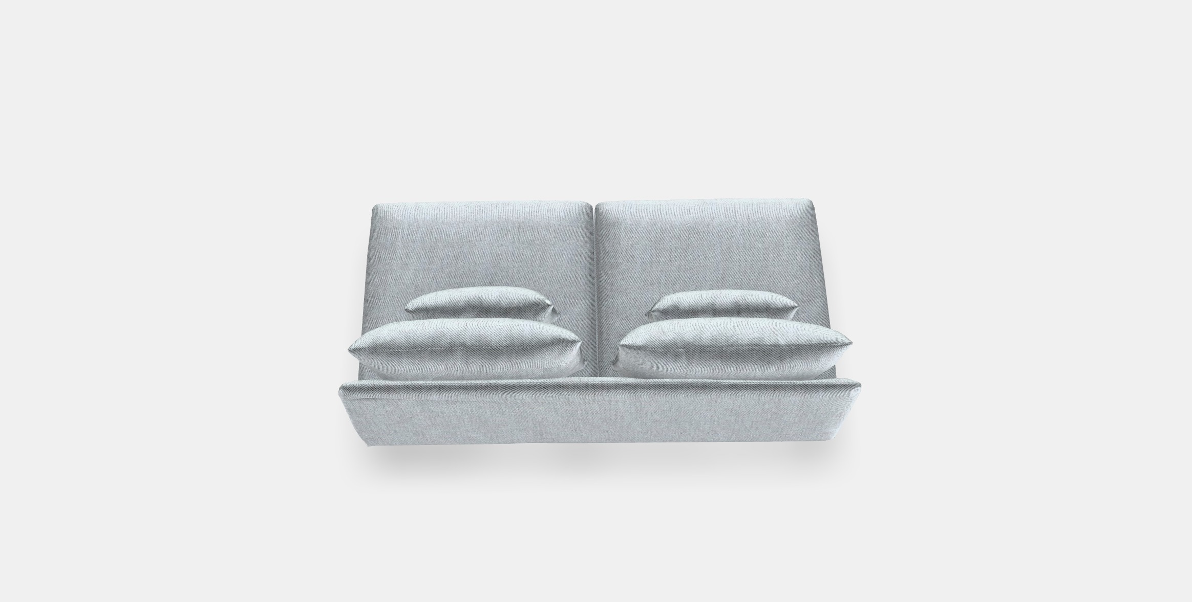 SODERHAMN 3-seat section Low-poly 3D model_3