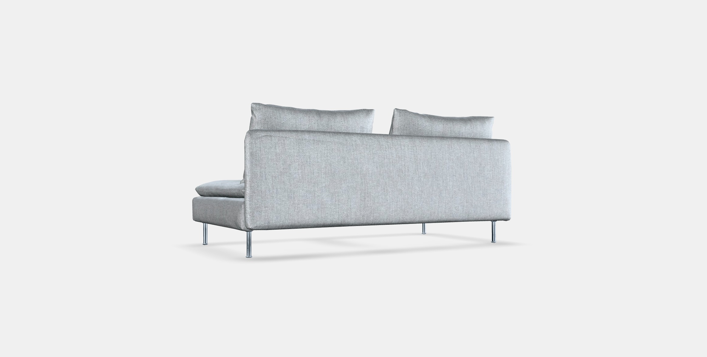 SODERHAMN 3-seat section Low-poly 3D model_13