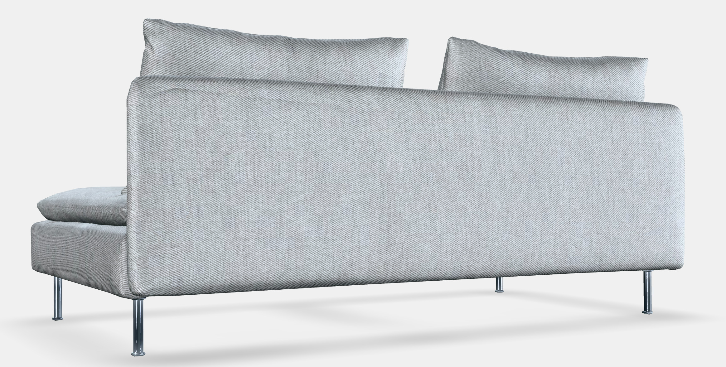 SODERHAMN 3-seat section Low-poly 3D model_8