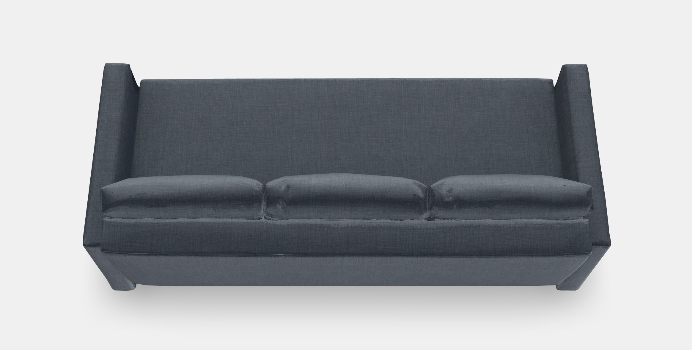 FRIHETEN Three-seat sofa-bed Low-poly 3D model_8