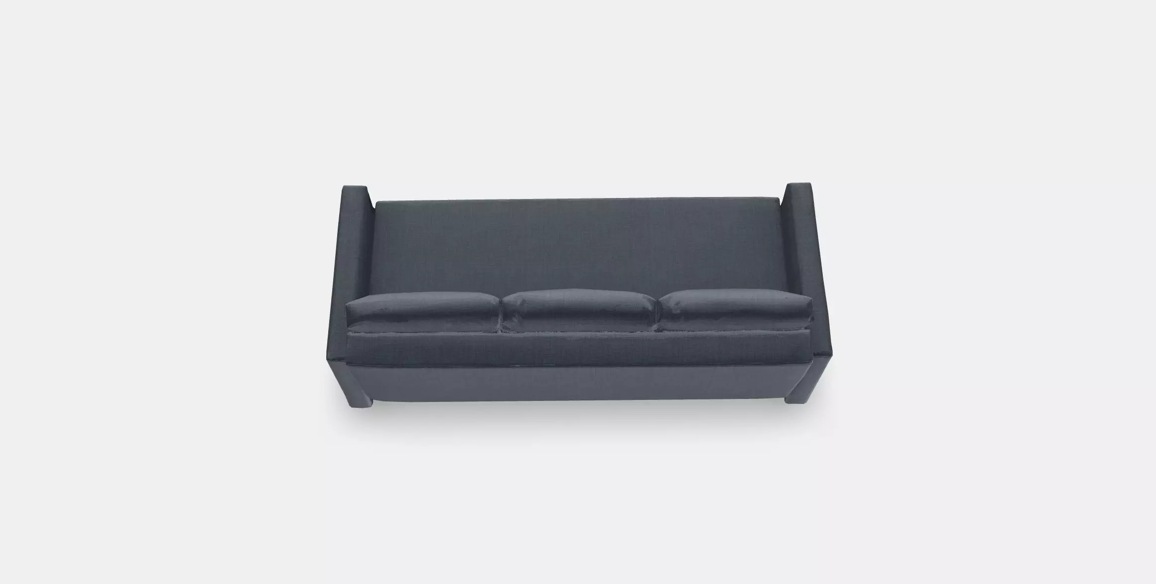FRIHETEN Three-seat sofa-bed Low-poly 3D model_0