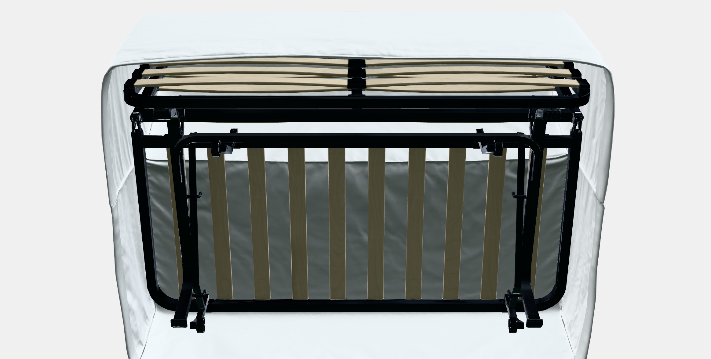 LYCKSELE LOVAS 2-seat sofa-bed 3D model_9