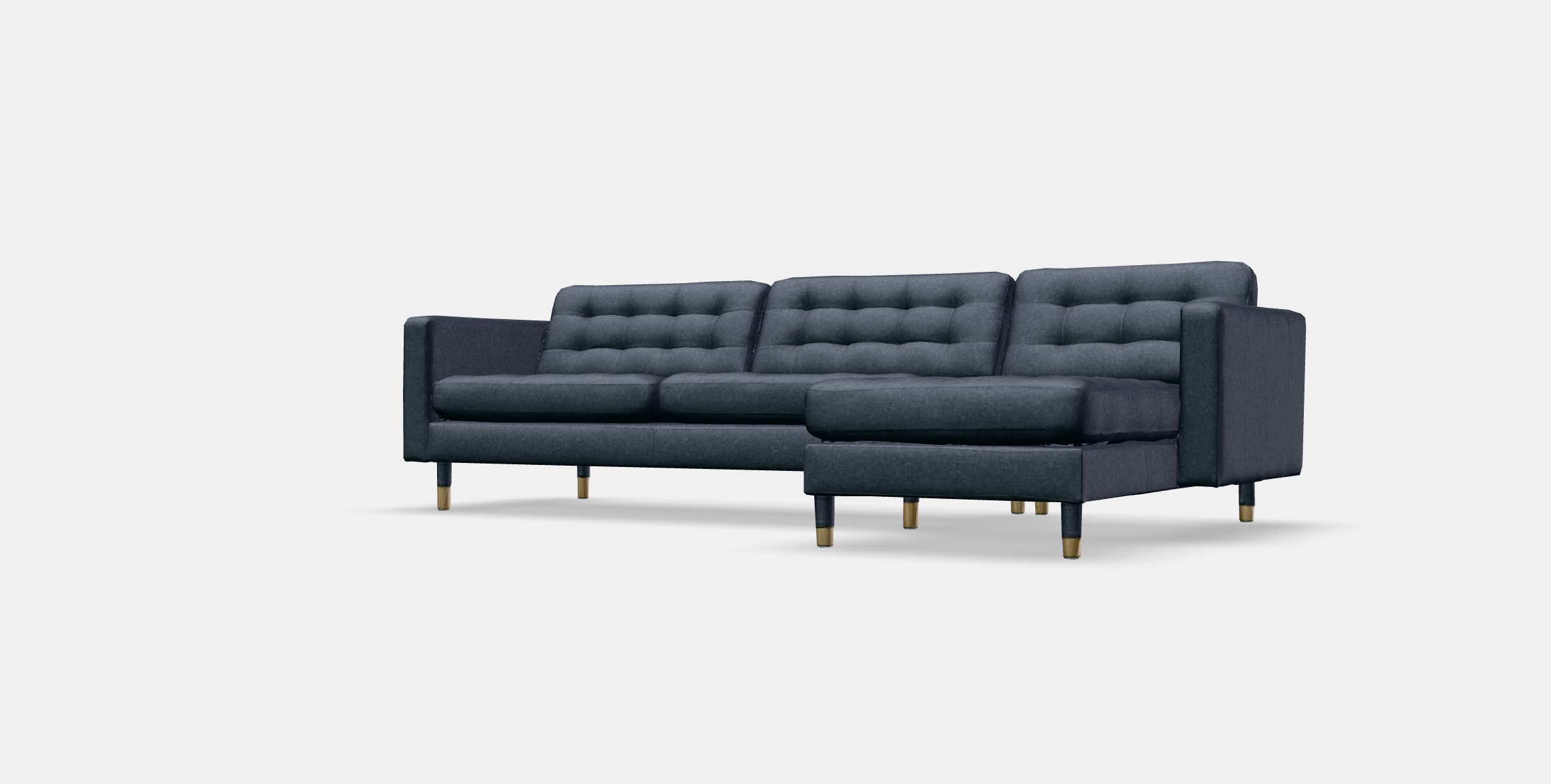 LANDSKRONA 4-seat sofa Low-poly 3D model_13