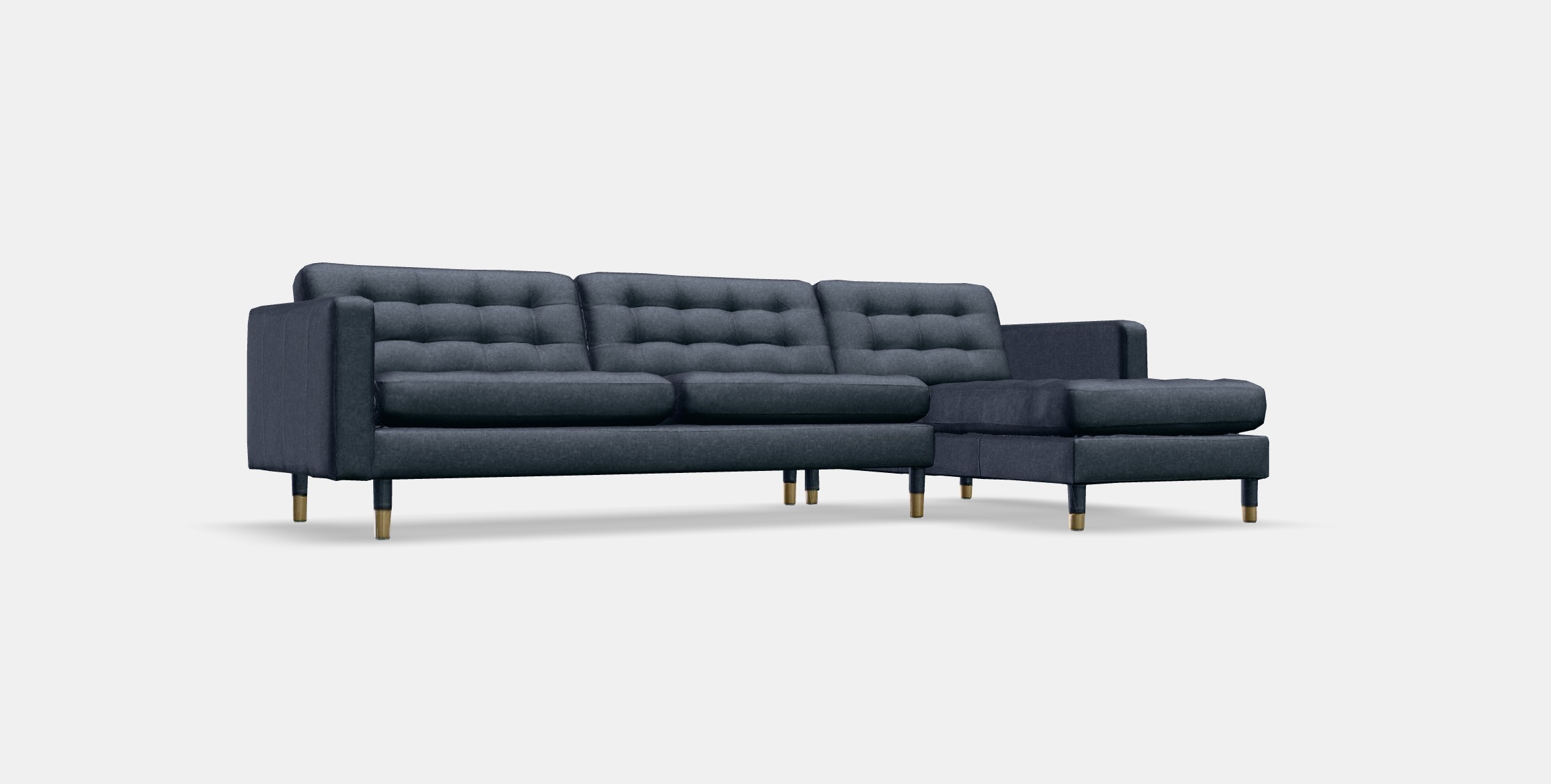 LANDSKRONA 4-seat sofa Low-poly 3D model_6