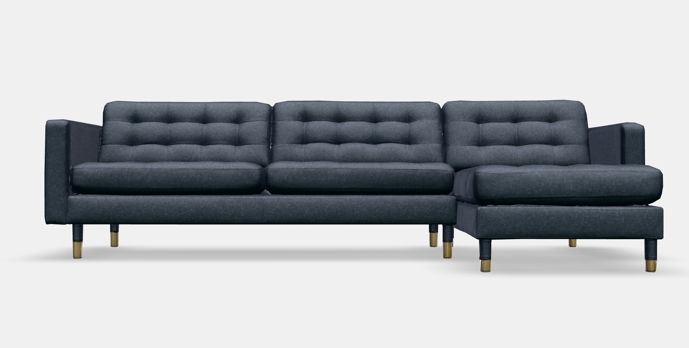 LANDSKRONA 4-seat sofa Low-poly 3D model_11
