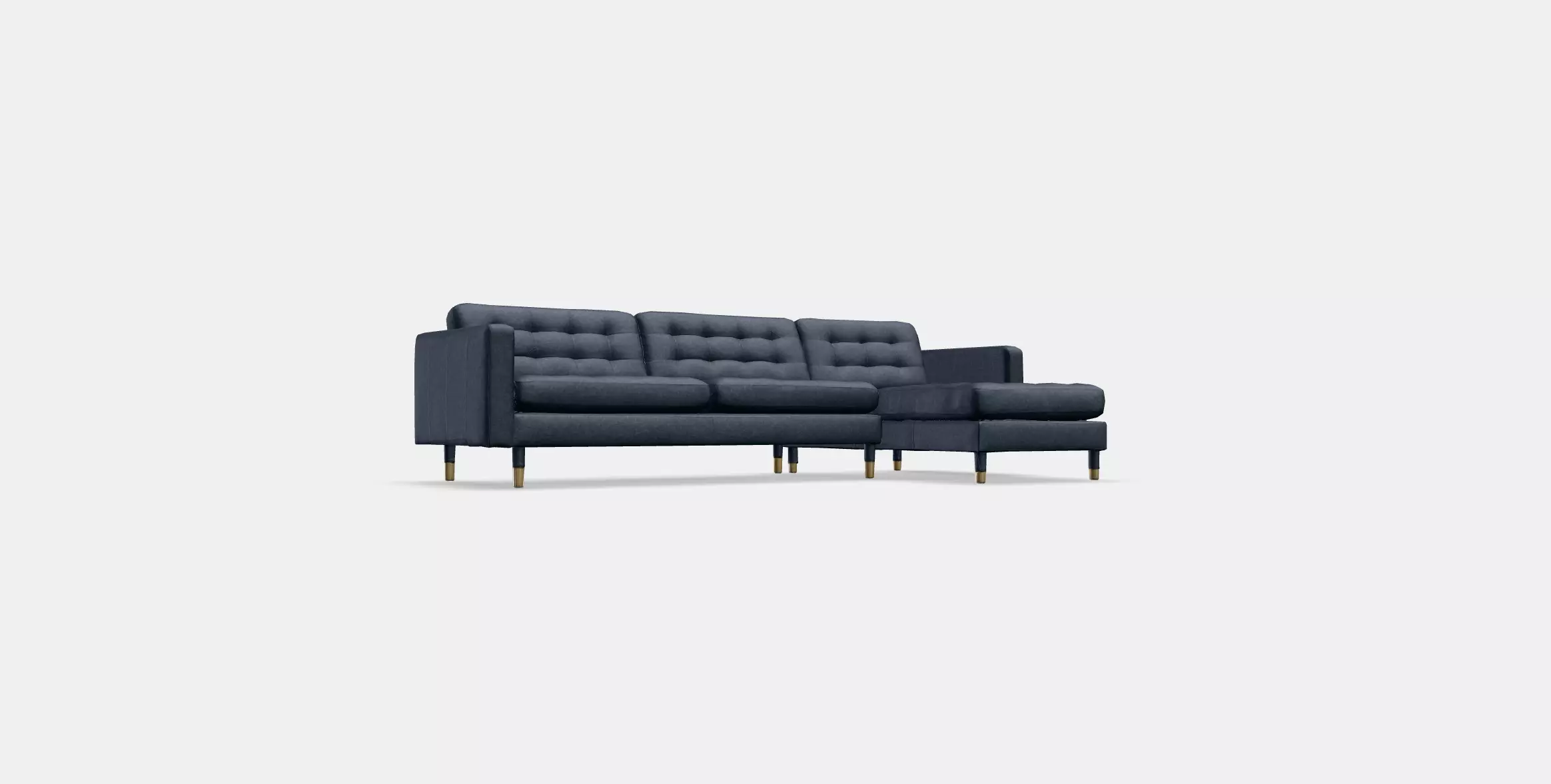 LANDSKRONA 4-seat sofa Low-poly 3D model_0