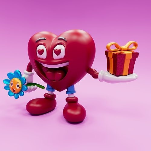 Heart  3D print model