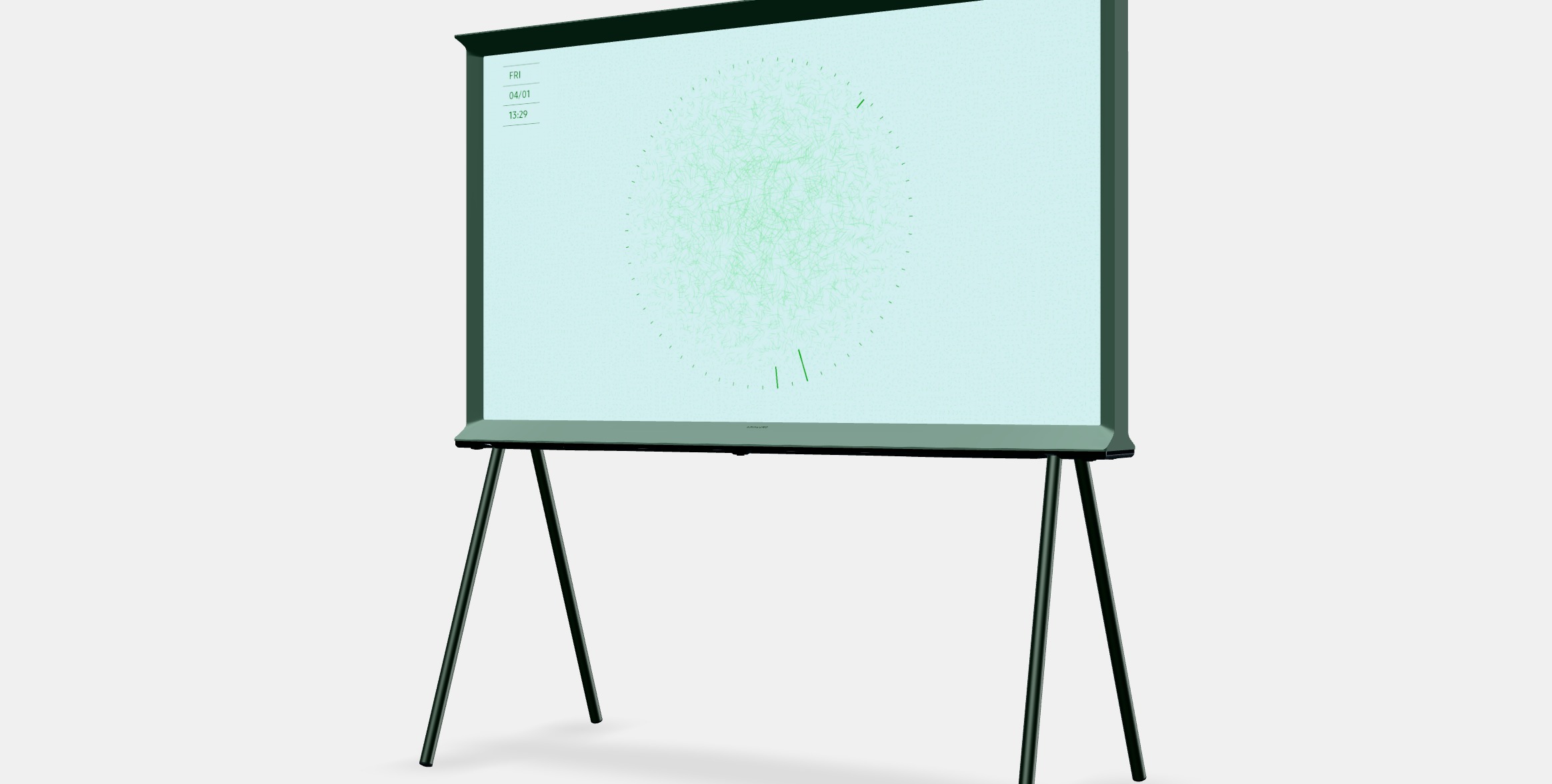 The Serif Ivy Green QLED 4K 2024 3D model_14