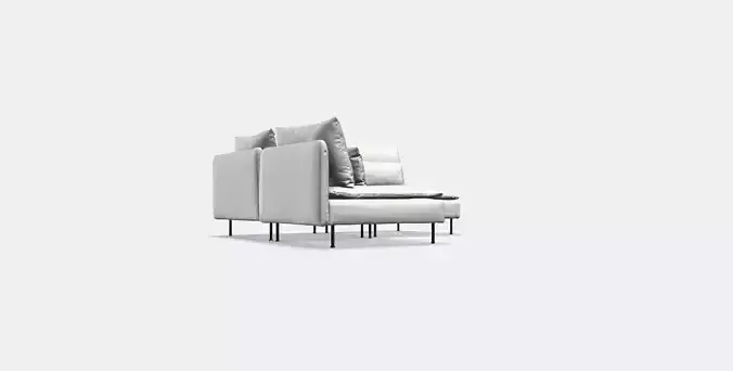 SODERHAMN 3-seater corner sofa