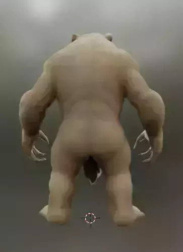 Man Bear 3D model