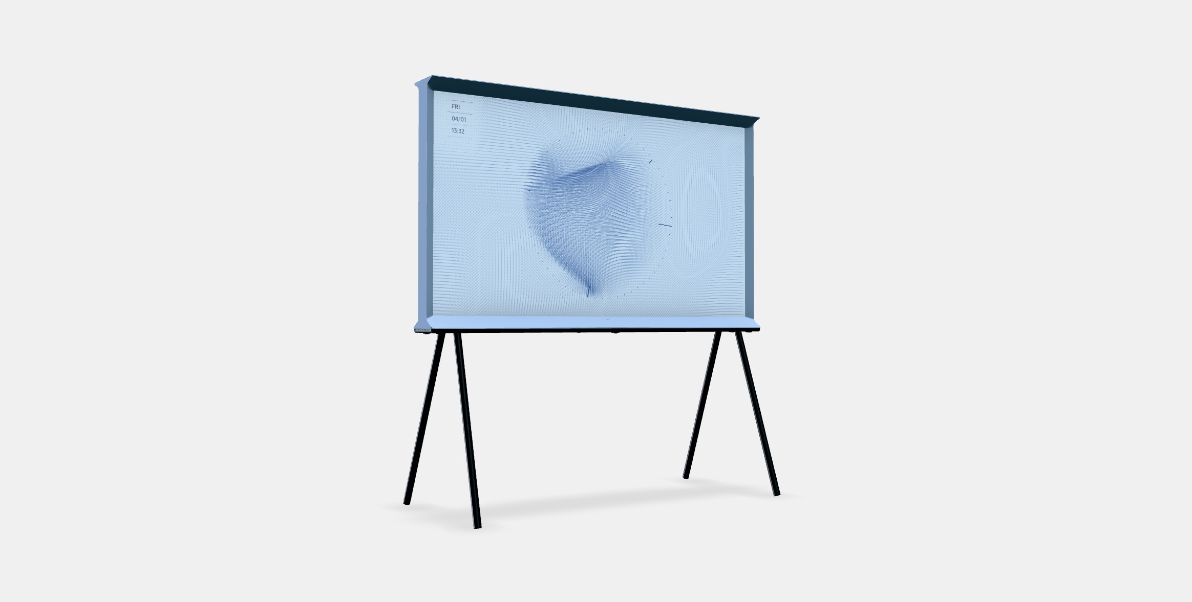 55 The Serif Cotton Blue QLED 4K 2022 3D model_3