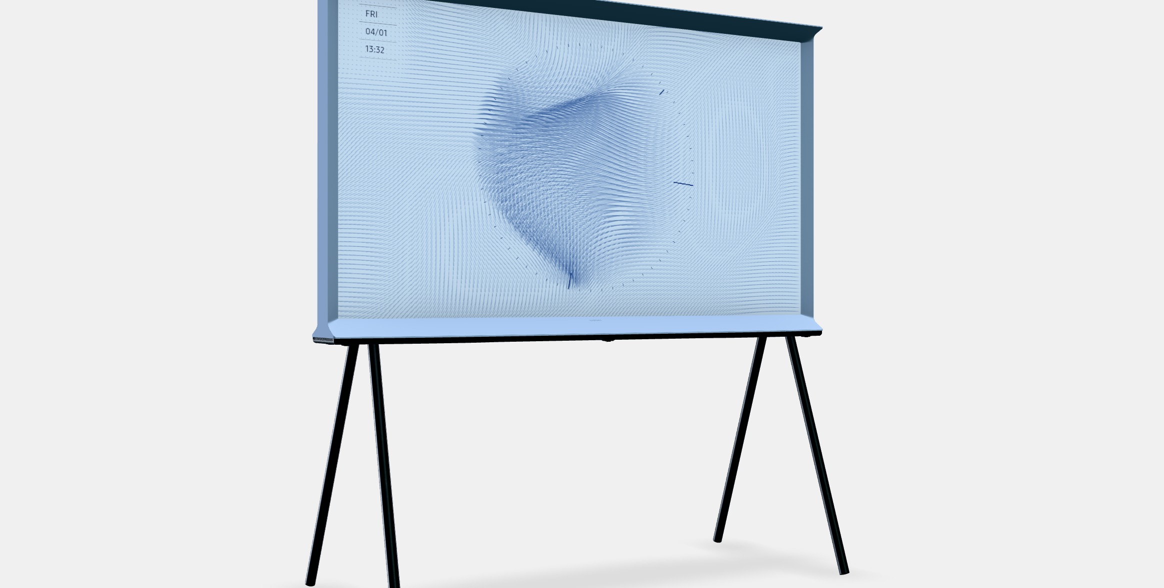 55 The Serif Cotton Blue QLED 4K 2022 3D model_9