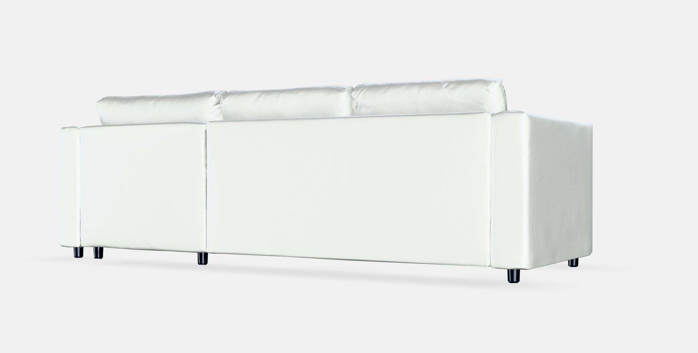 VIMLE 3-seat sofa with chaise longue 2 Low-poly 3D model_6