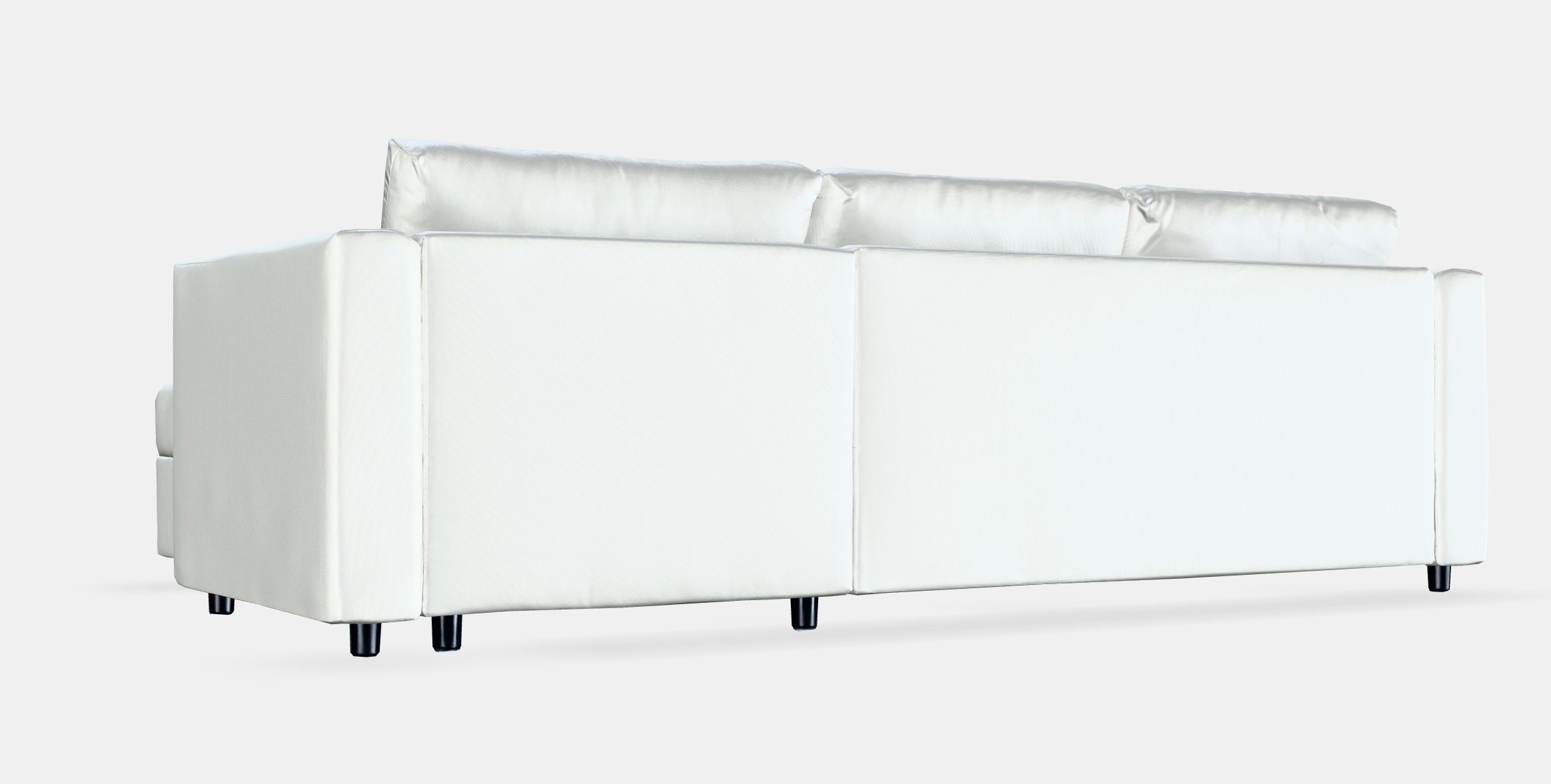 VIMLE 3-seat sofa with chaise longue 2 Low-poly 3D model_2