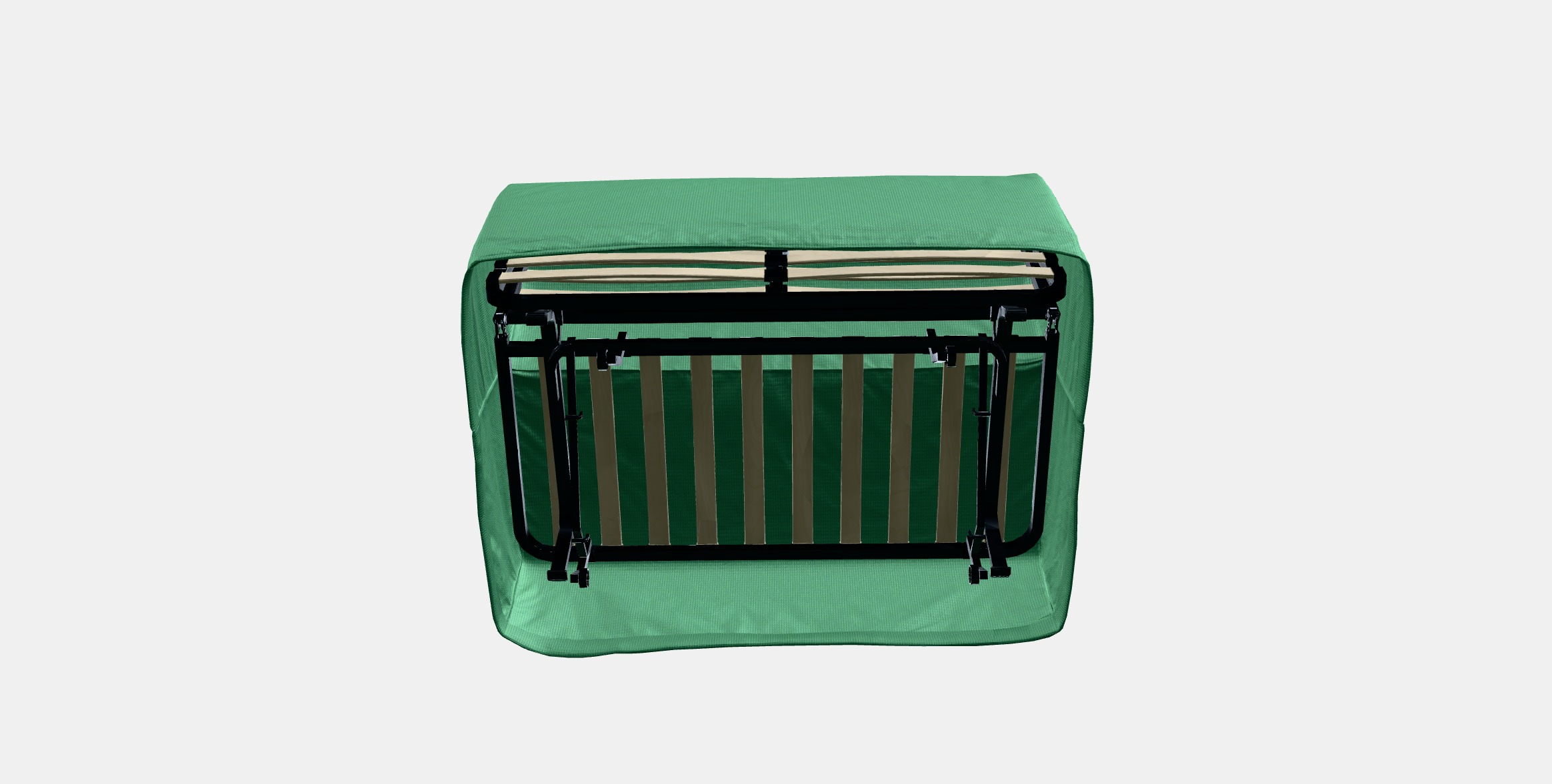 LYCKSELE LOVAS 2-seater sofa bed 3D model_10