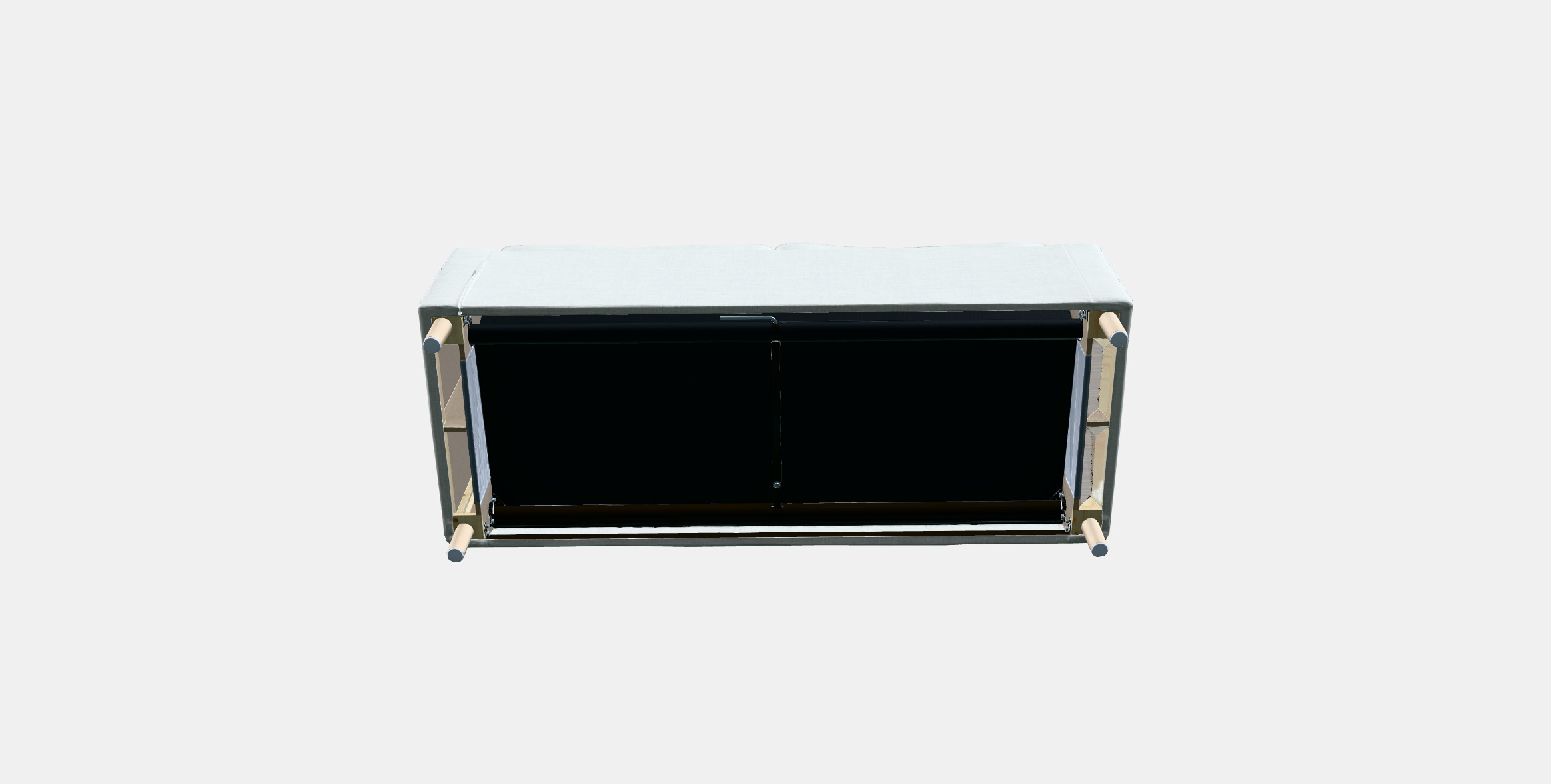 PARUP 3-seater sofa Low-poly 3D model_2