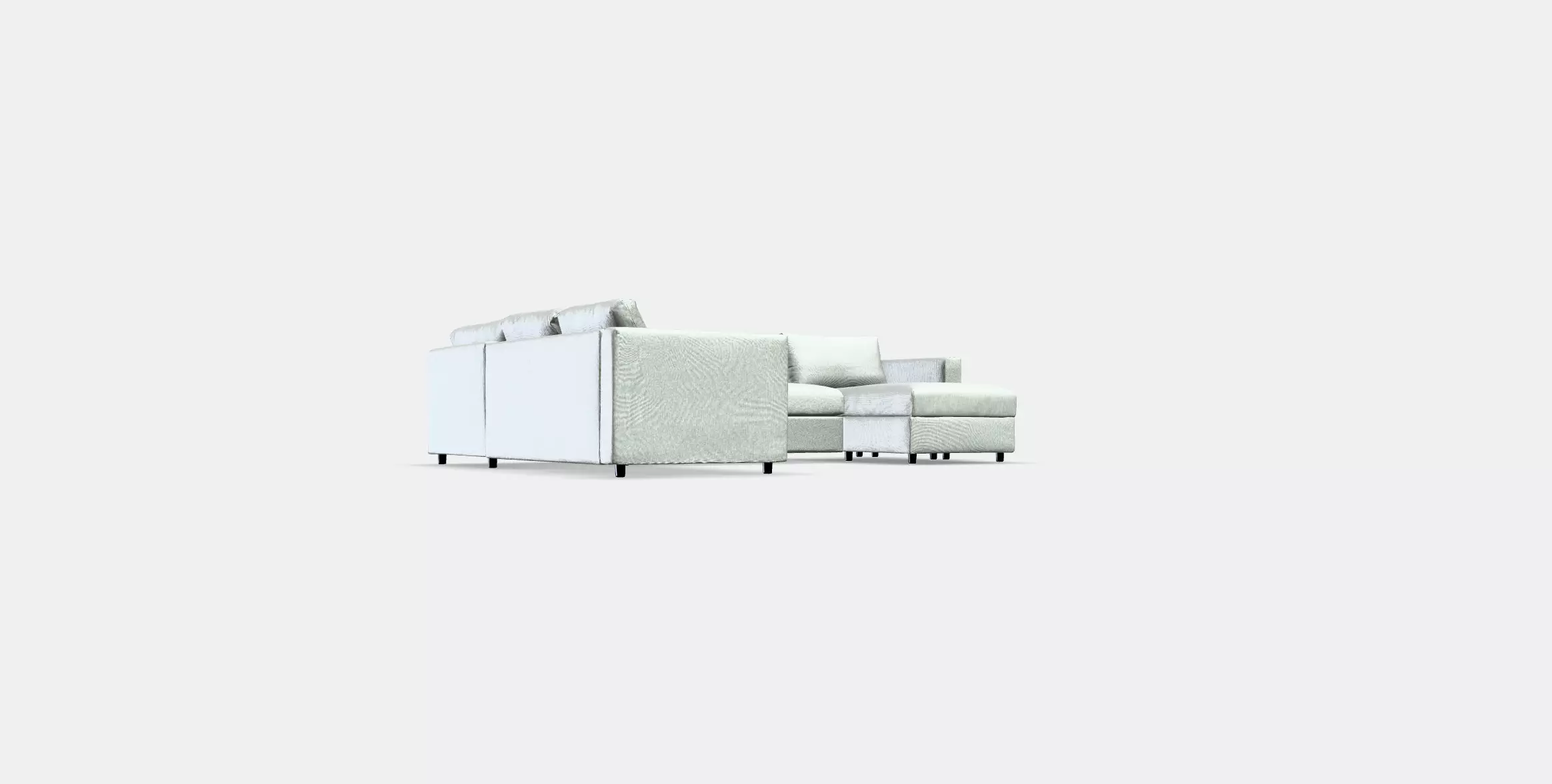VIMLE corner sofa 5-seater 3D model_0