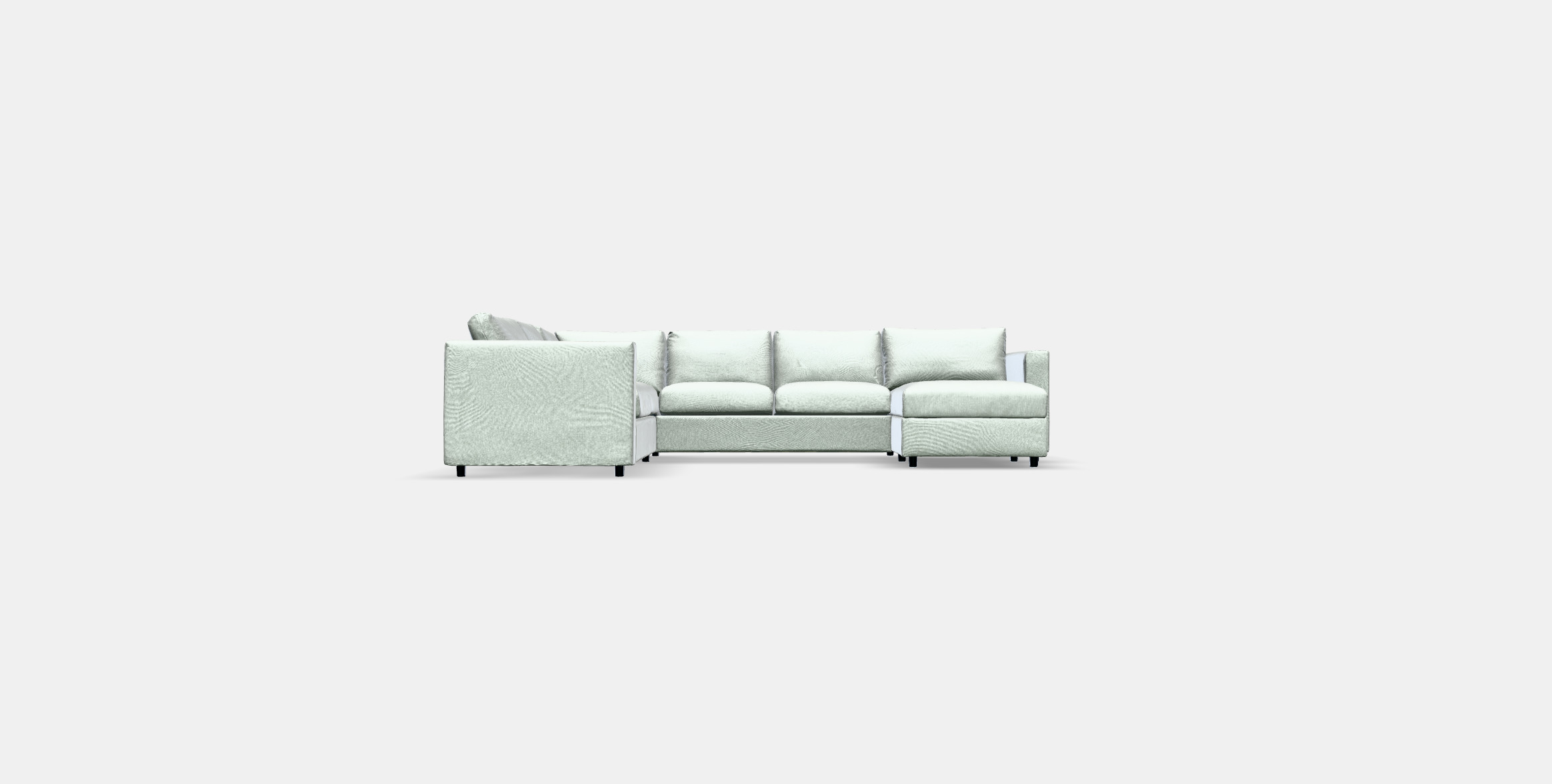 VIMLE corner sofa 5-seater 3D model_11