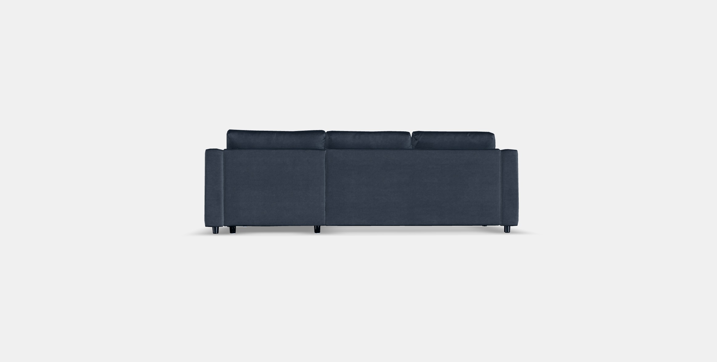 VIMLE 3-seat sofa with chaise longue 3 Low-poly 3D model_13