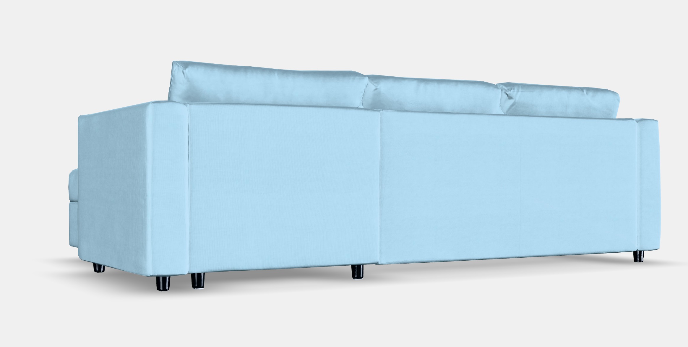 VIMLE 3-seat sofa with chaise longue 4 Low-poly 3D model_3