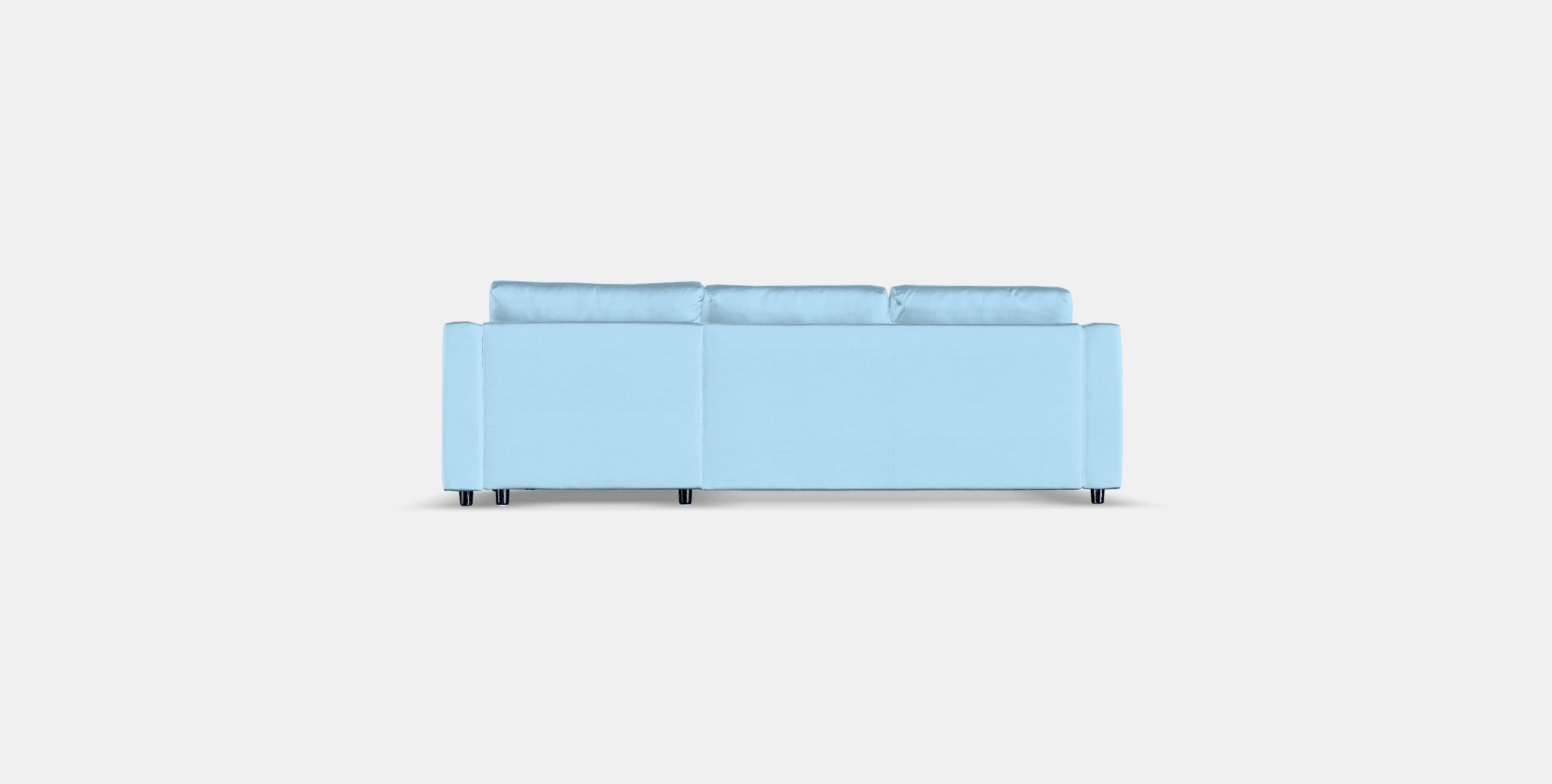 VIMLE 3-seat sofa with chaise longue 4 Low-poly 3D model_14
