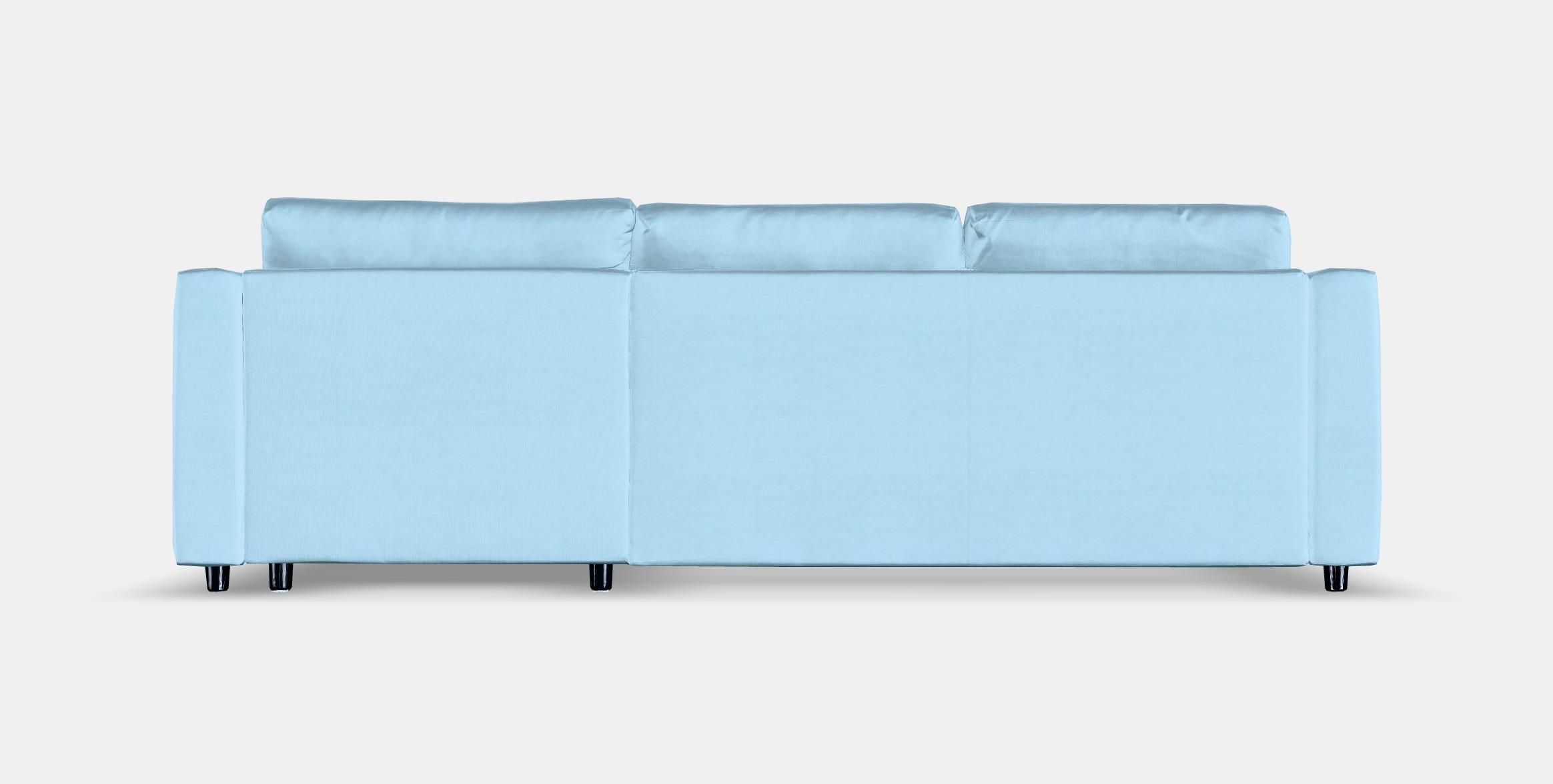 VIMLE 3-seat sofa with chaise longue 4 Low-poly 3D model_15