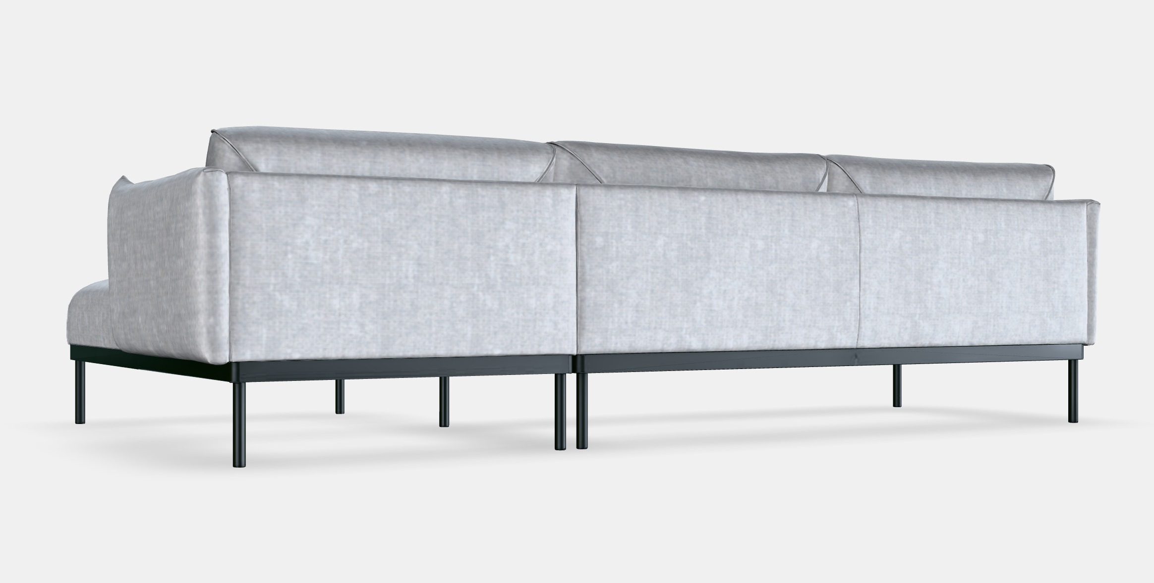 APPLARYD 3-seat sofa with chaise longue 3D model_3