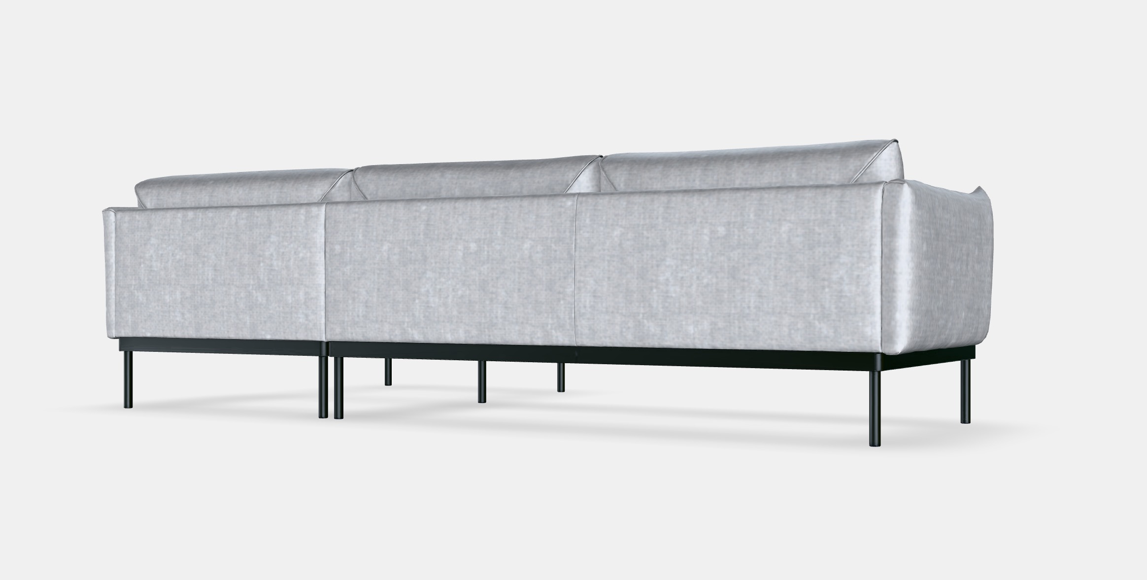 APPLARYD 3-seat sofa with chaise longue 3D model_11