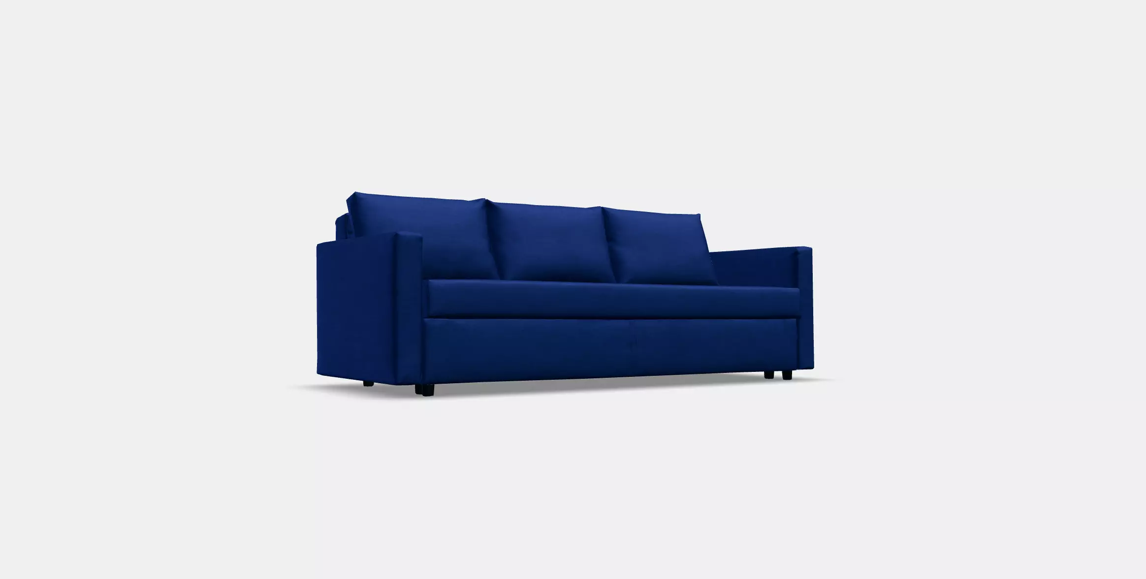 FRIHETEN 3-seat sofa-bed Low-poly 3D model_0