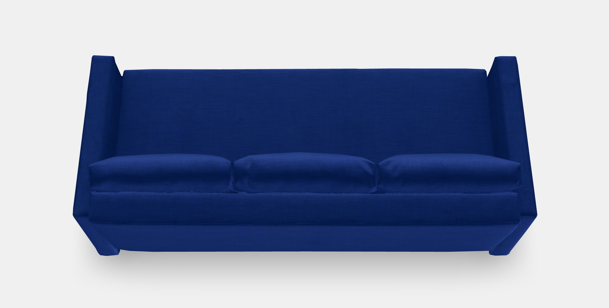 FRIHETEN 3-seat sofa-bed Low-poly 3D model_6