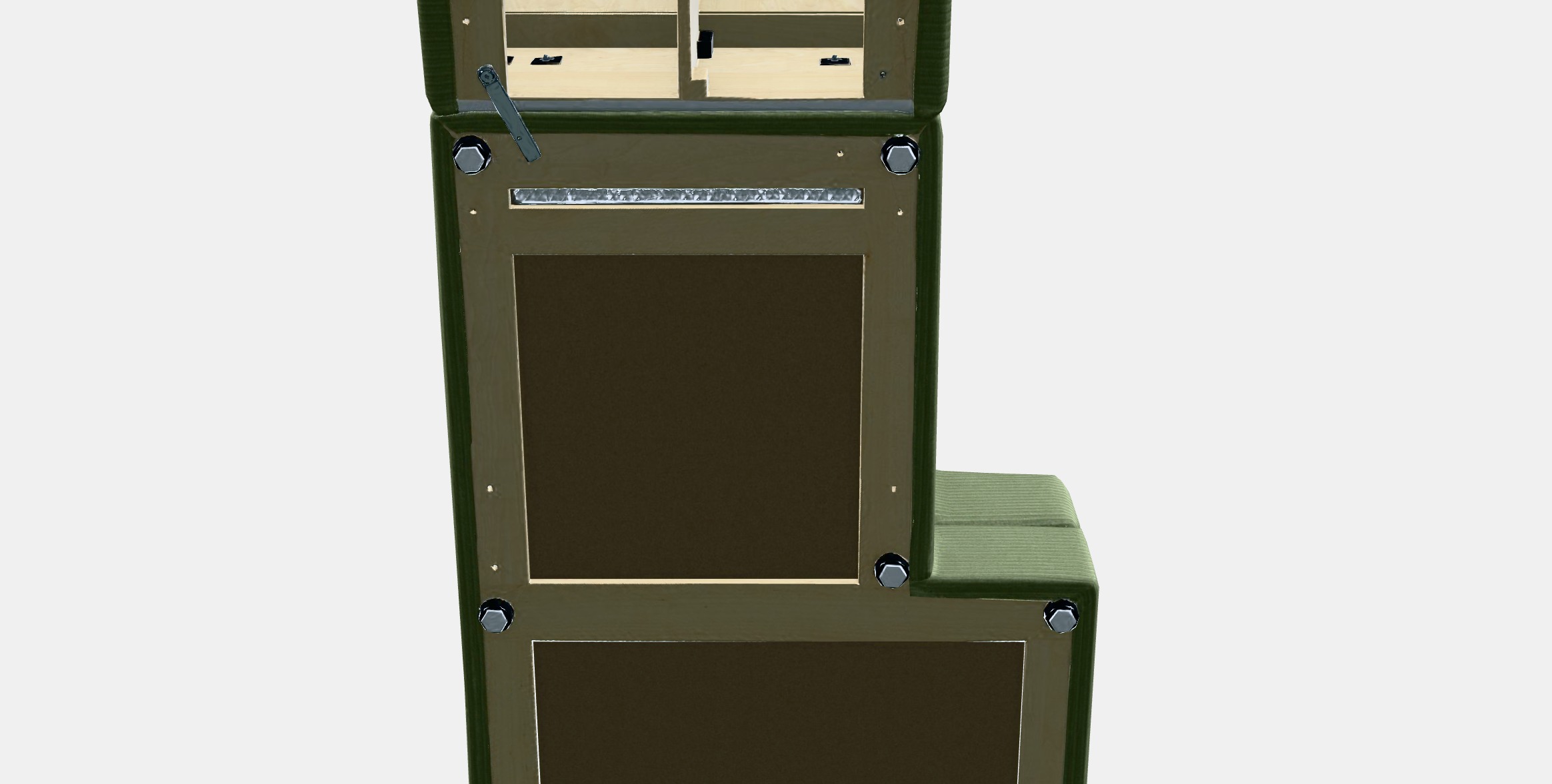 JATTEBO Cover chaise longue module left Low-poly 3D model_14