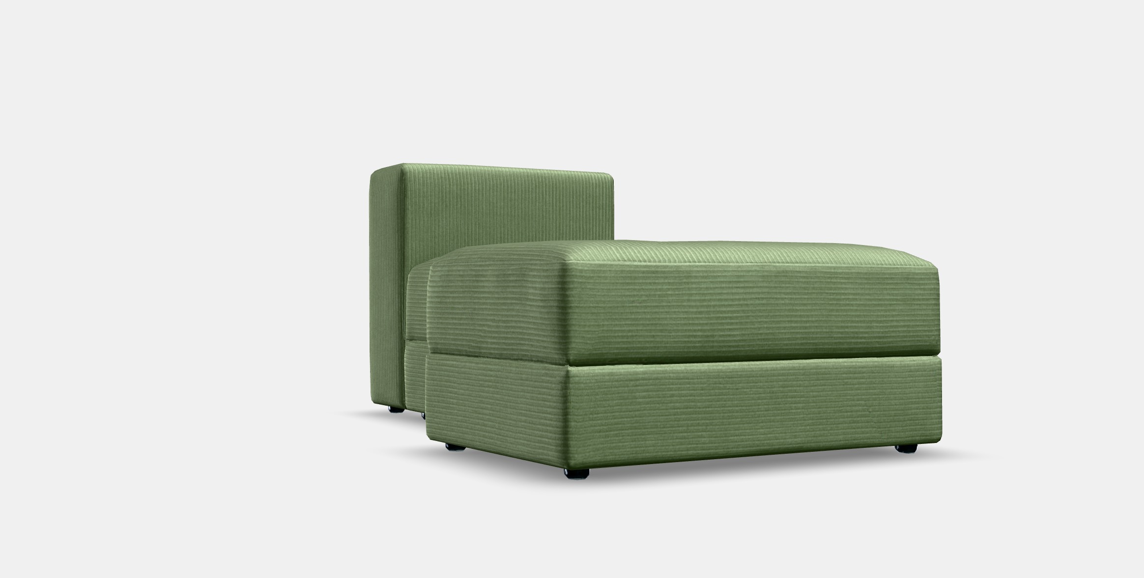 JATTEBO Cover chaise longue module left Low-poly 3D model_6